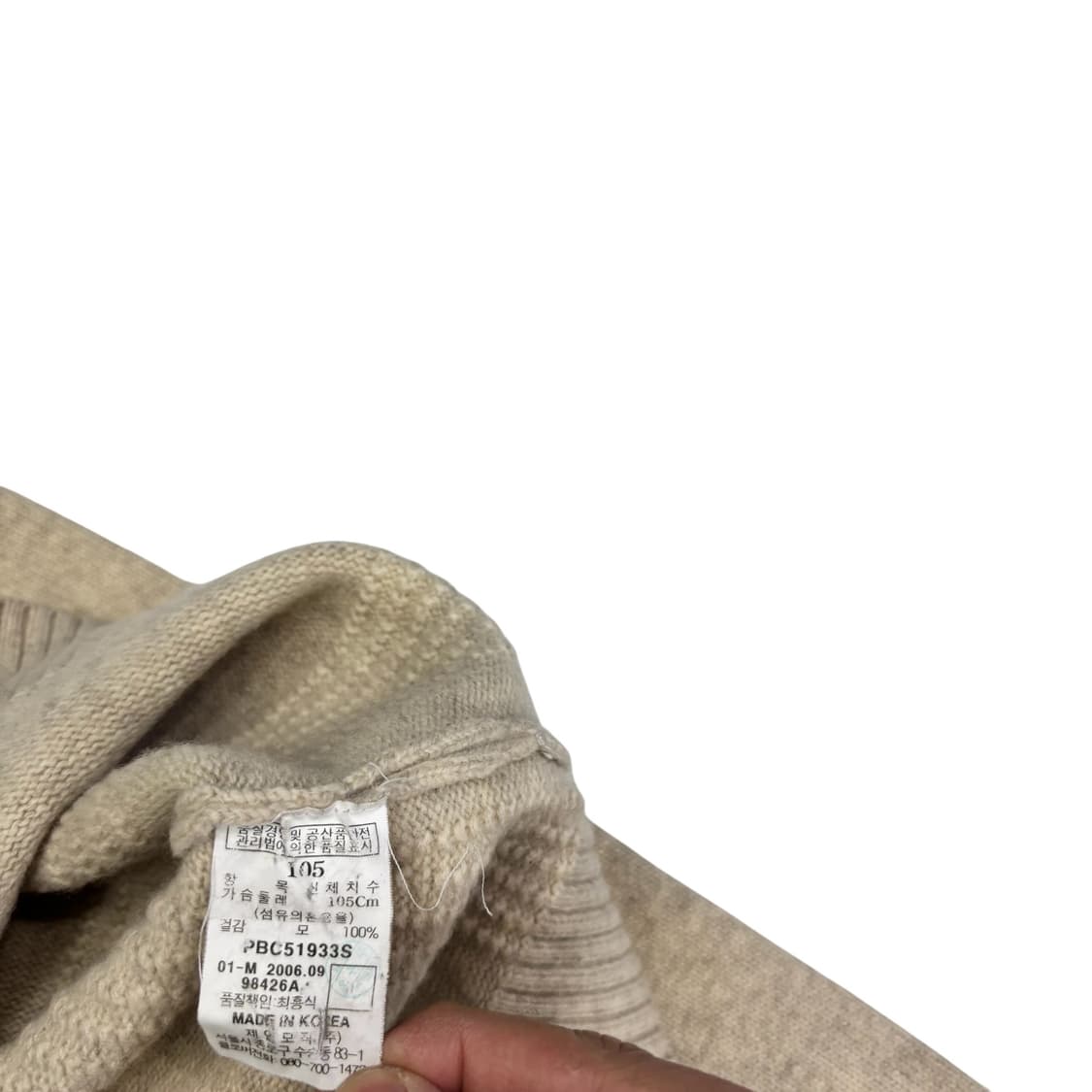 빈폴 울 하프집업 니트 상품이미지4