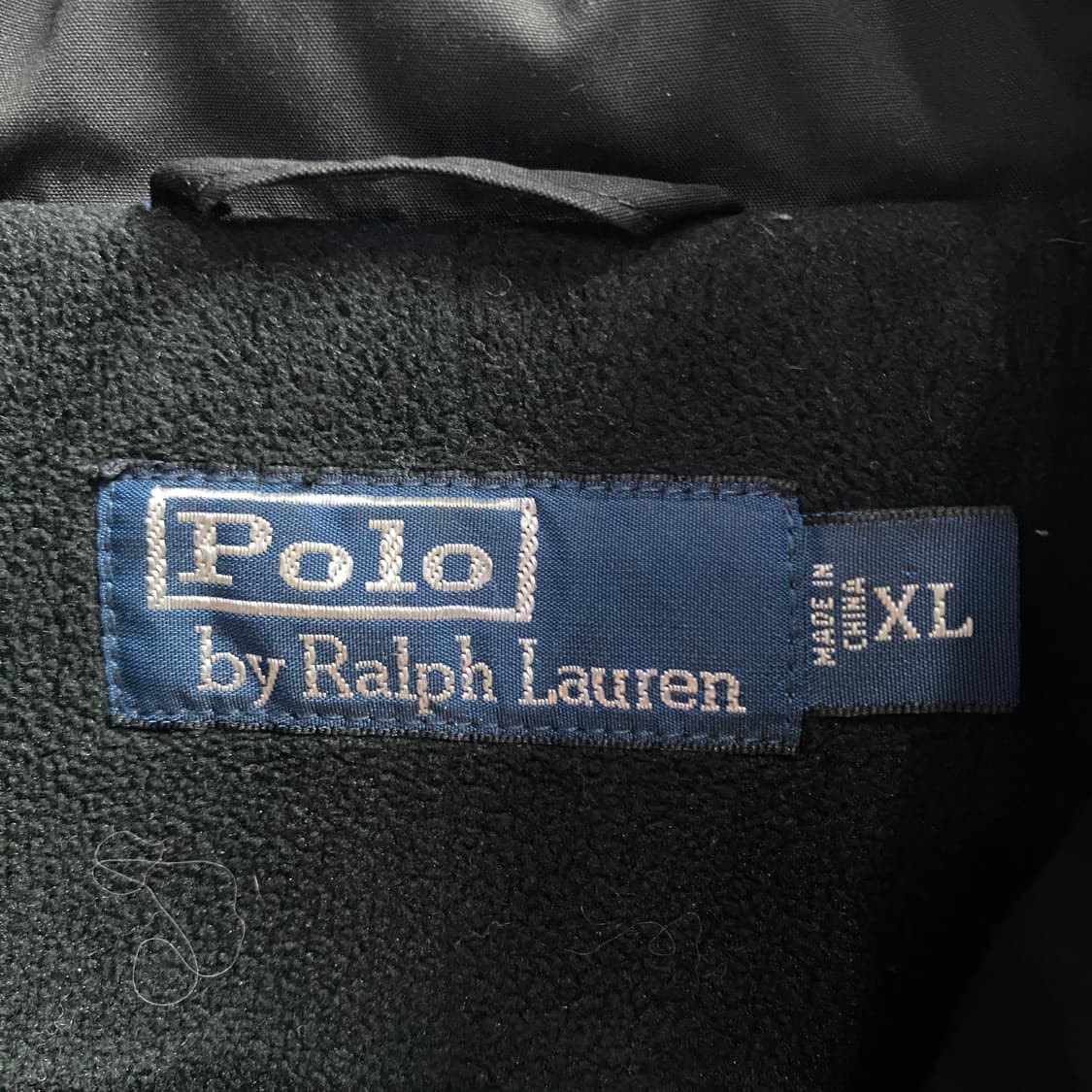 폴로 랄프로렌 레드포니 기모 블랙 페리 자켓 B3931   상품이미지4