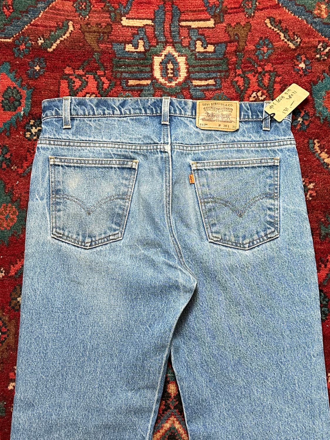 90's USA Made 리바이스 517 부츠컷 플레어진 상품이미지5
