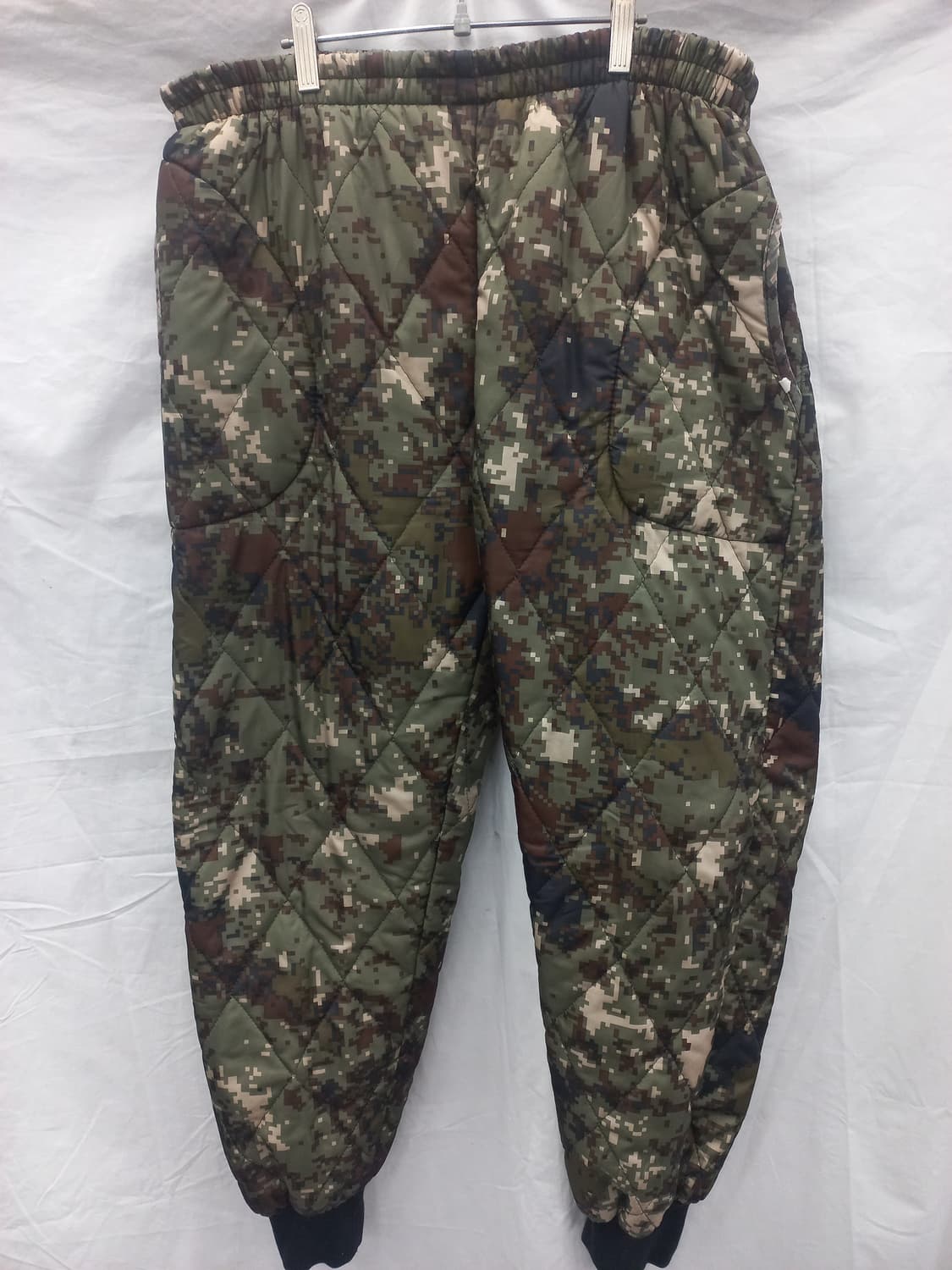 디지털 카모 퀼팅 겨울 바지 30 상품이미지2