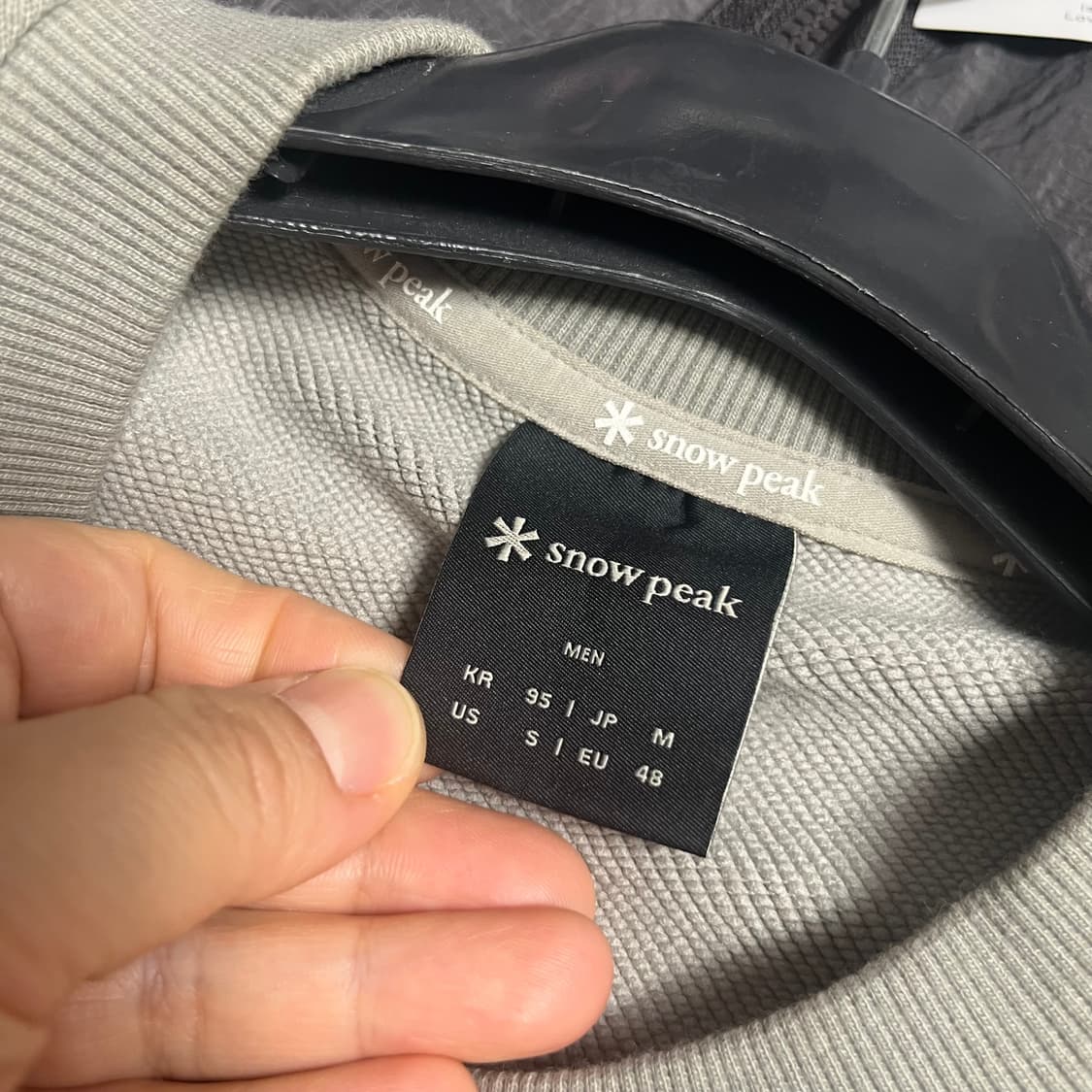 snow peak 스노우피크 맨투맨 티셔츠 m 상품이미지2