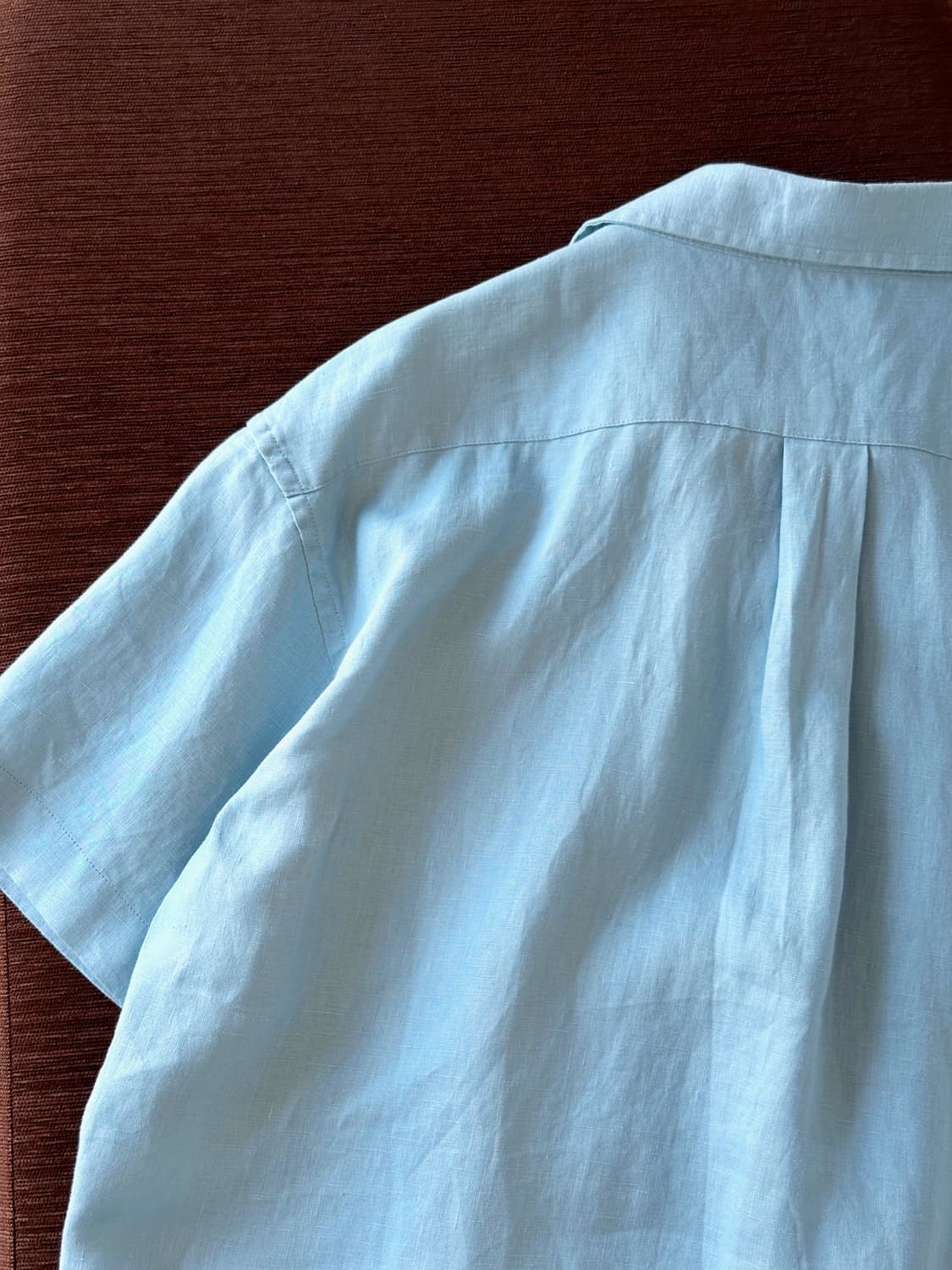 Pure linen H/S shirt 상품이미지6