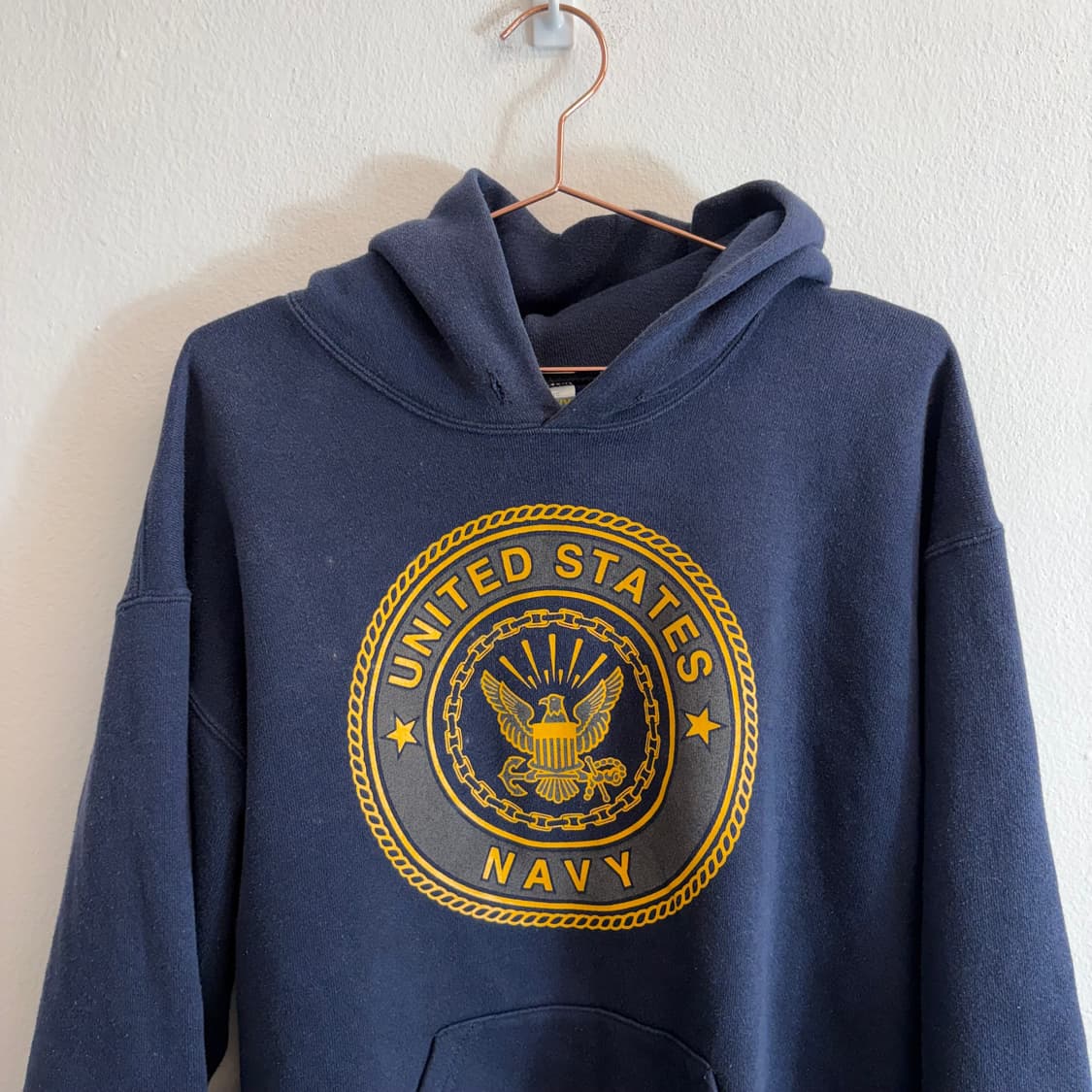 90s US NAVY 후드티(S) 상품이미지3