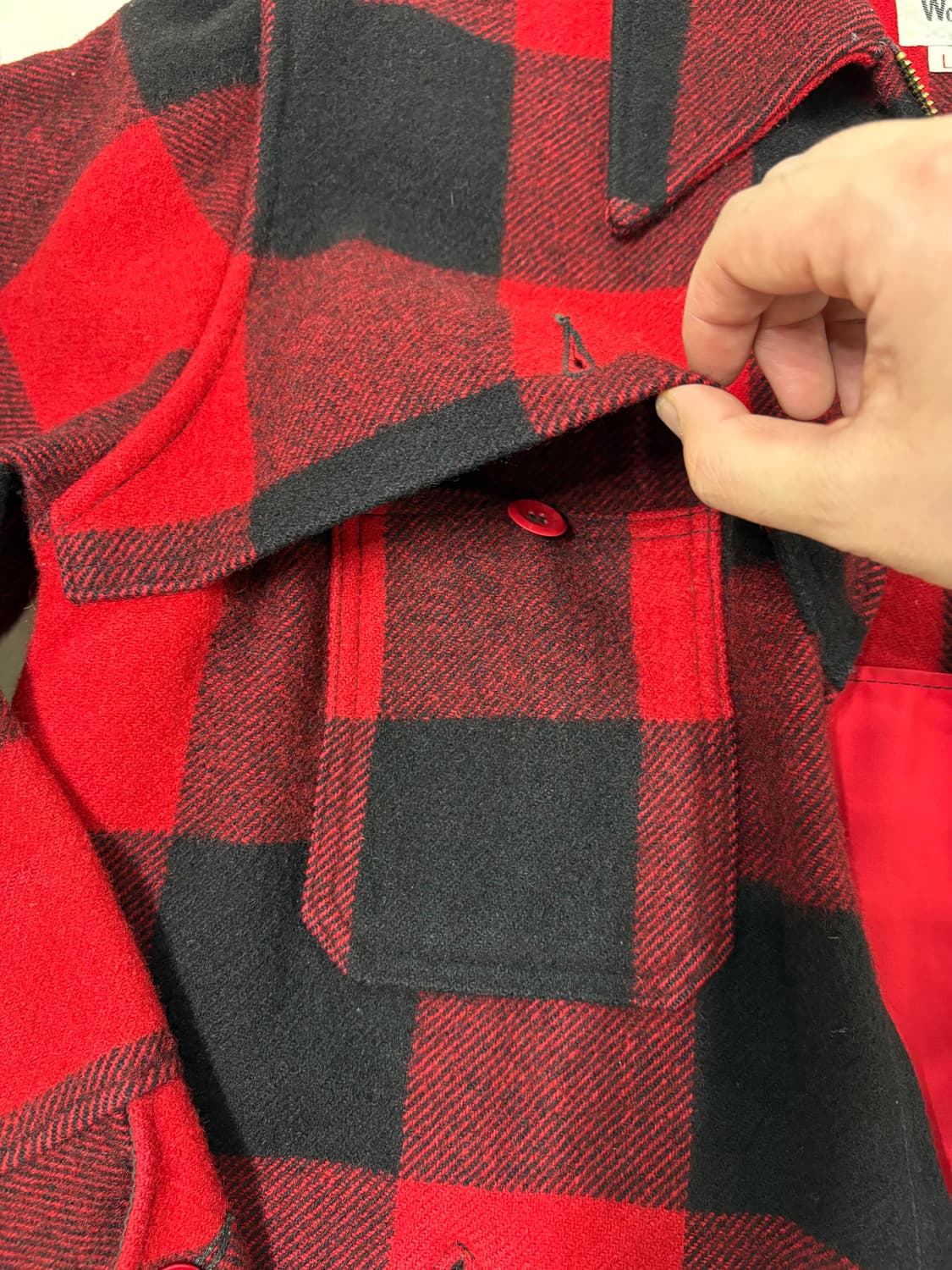 70's Woolrich Buffalo Mackinaw Cruiser   상품이미지6