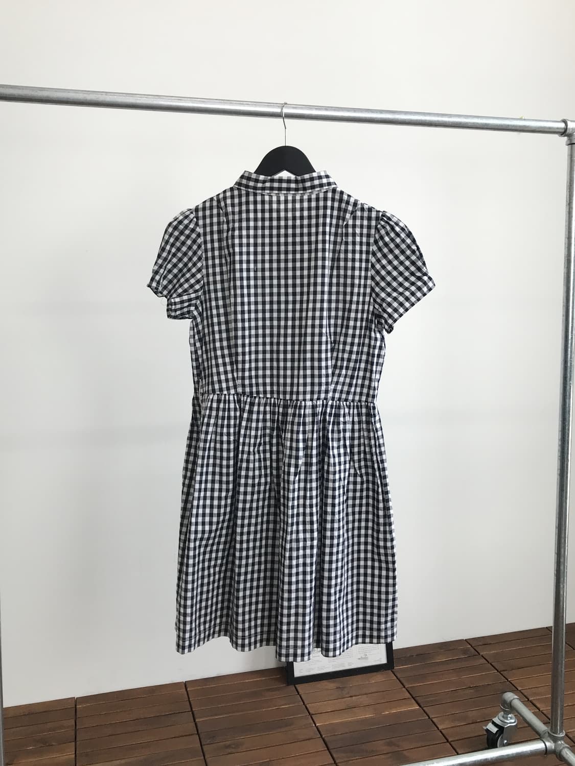 'Ryu Ryu' Checked Midi Onepiece 상품이미지4
