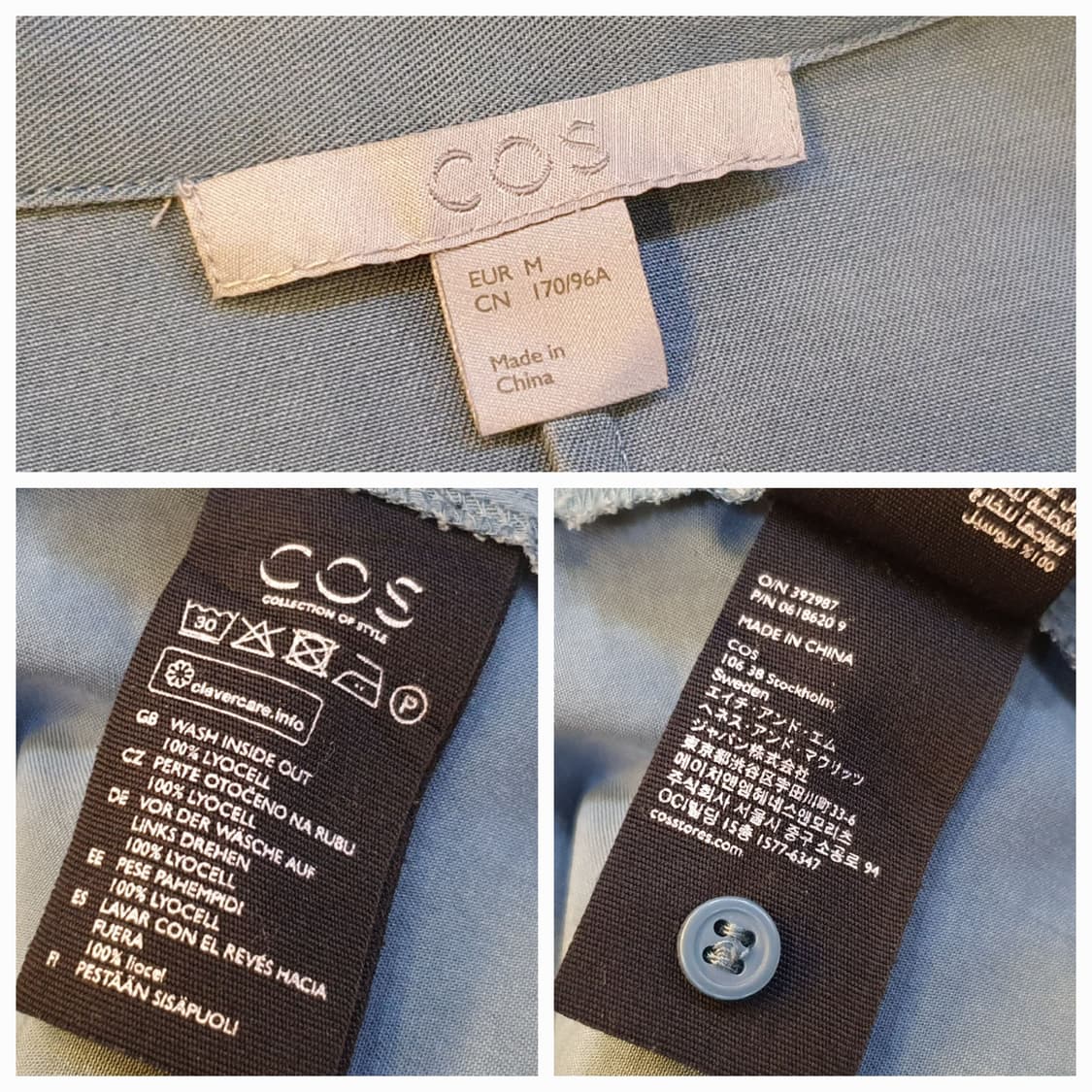 77.COS 오버사이즈 셔츠 상품이미지6