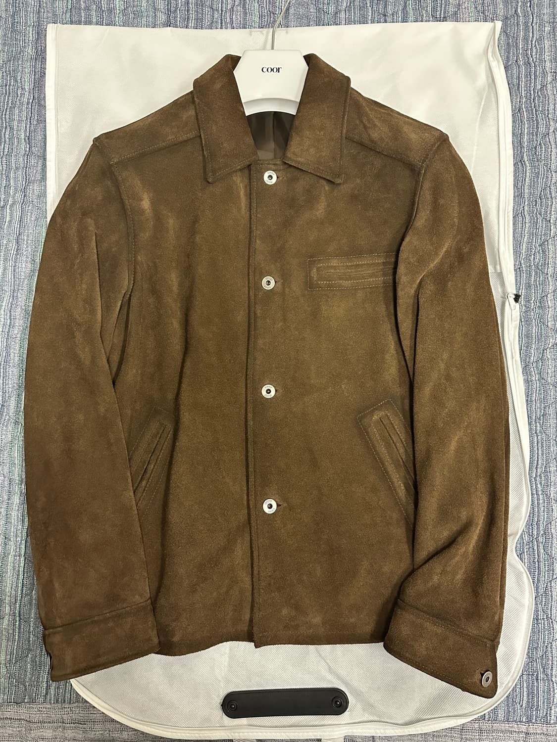 쿠어 카우 스프리트 필드 자켓 (다크브라운) / S사이즈 상품이미지1