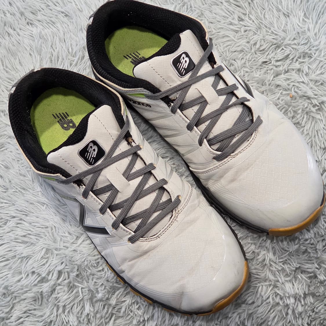 8a-16:뉴발란스 미니머스 스파이크리스 골프화 그레이(약 275-280 상품이미지5