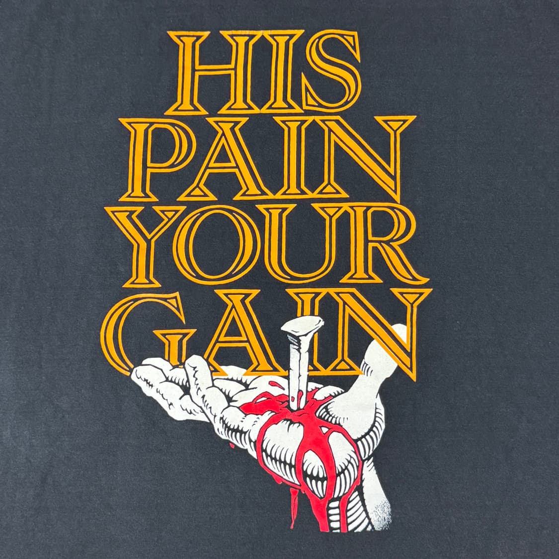 빈티지 90s Jesus Lord's Gym 지저스 로드짐 티셔츠 상품이미지4