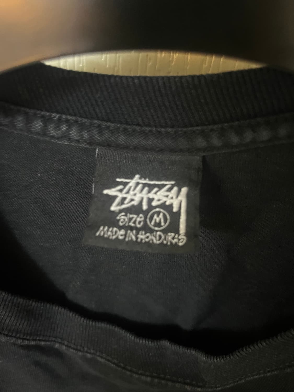 스투시 월드투어 반팔 블랙M 상품이미지3
