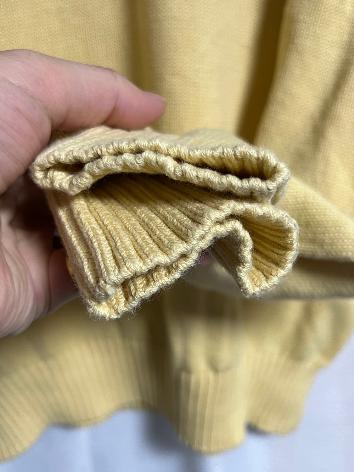 공용 프레드페리 꽈배기니트 M 상품이미지2