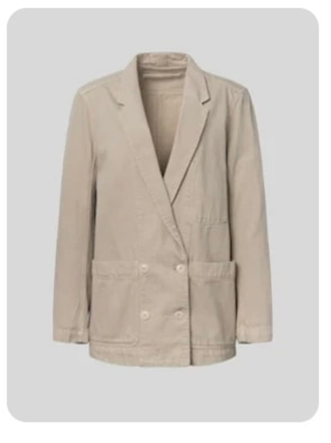 LEMAIRE DENIM DB JACKET 34 상품이미지1