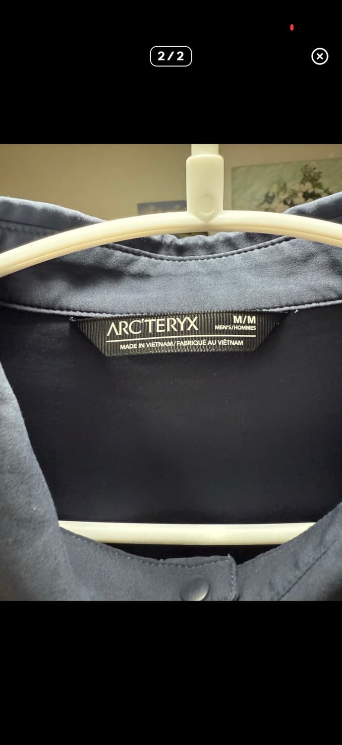 아크테릭스 스카이라인 셔츠 상품이미지2