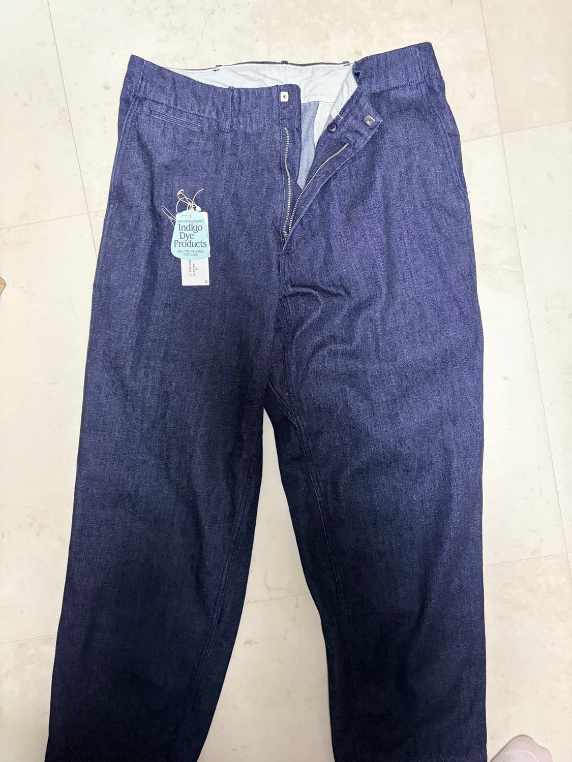 나나미카 와이드 인디고 Wide Denim Pants (S25SC085E 상품이미지1