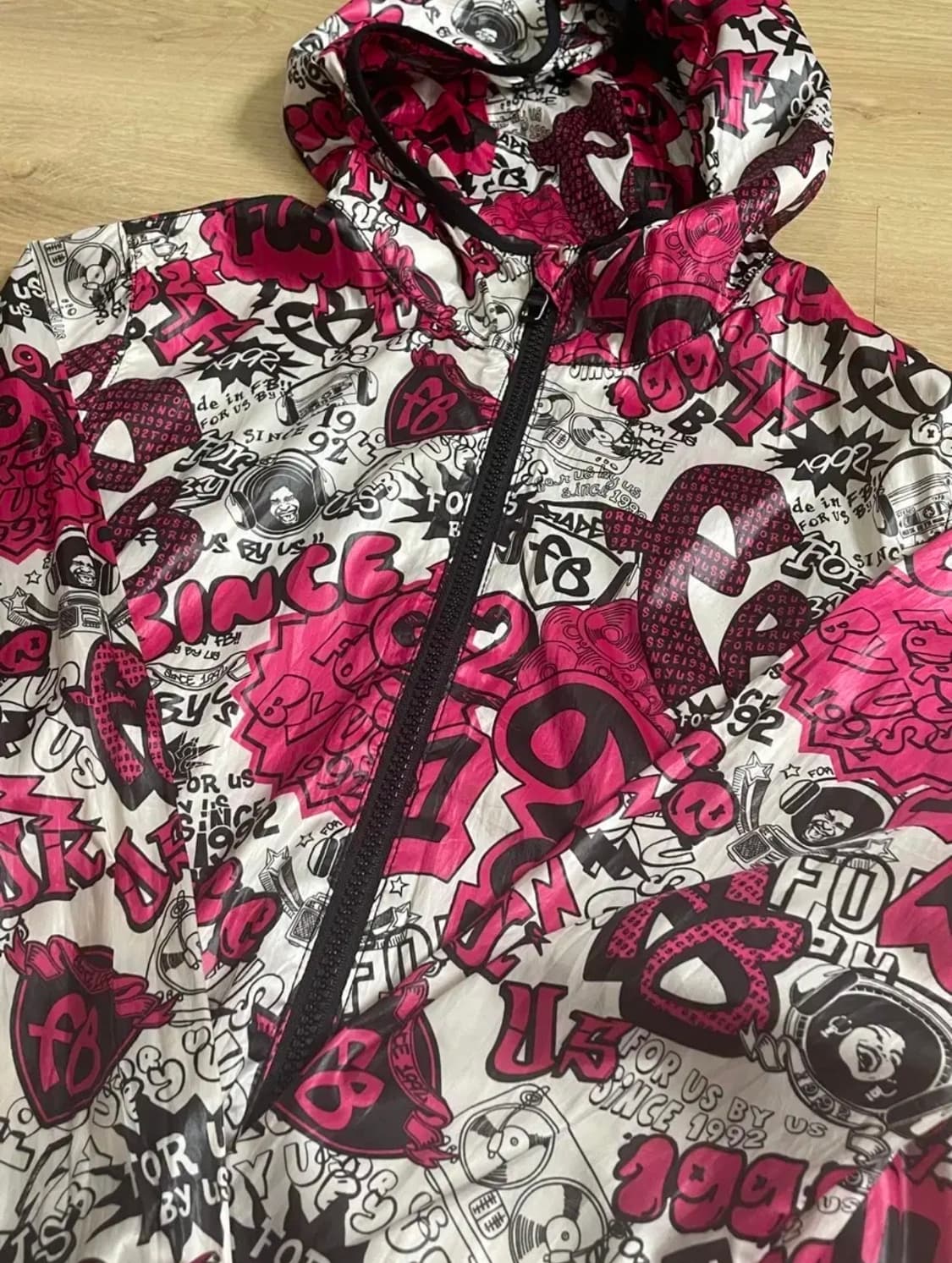 Fubu 푸부 그래피티 바람막이 빈티지 상품이미지1