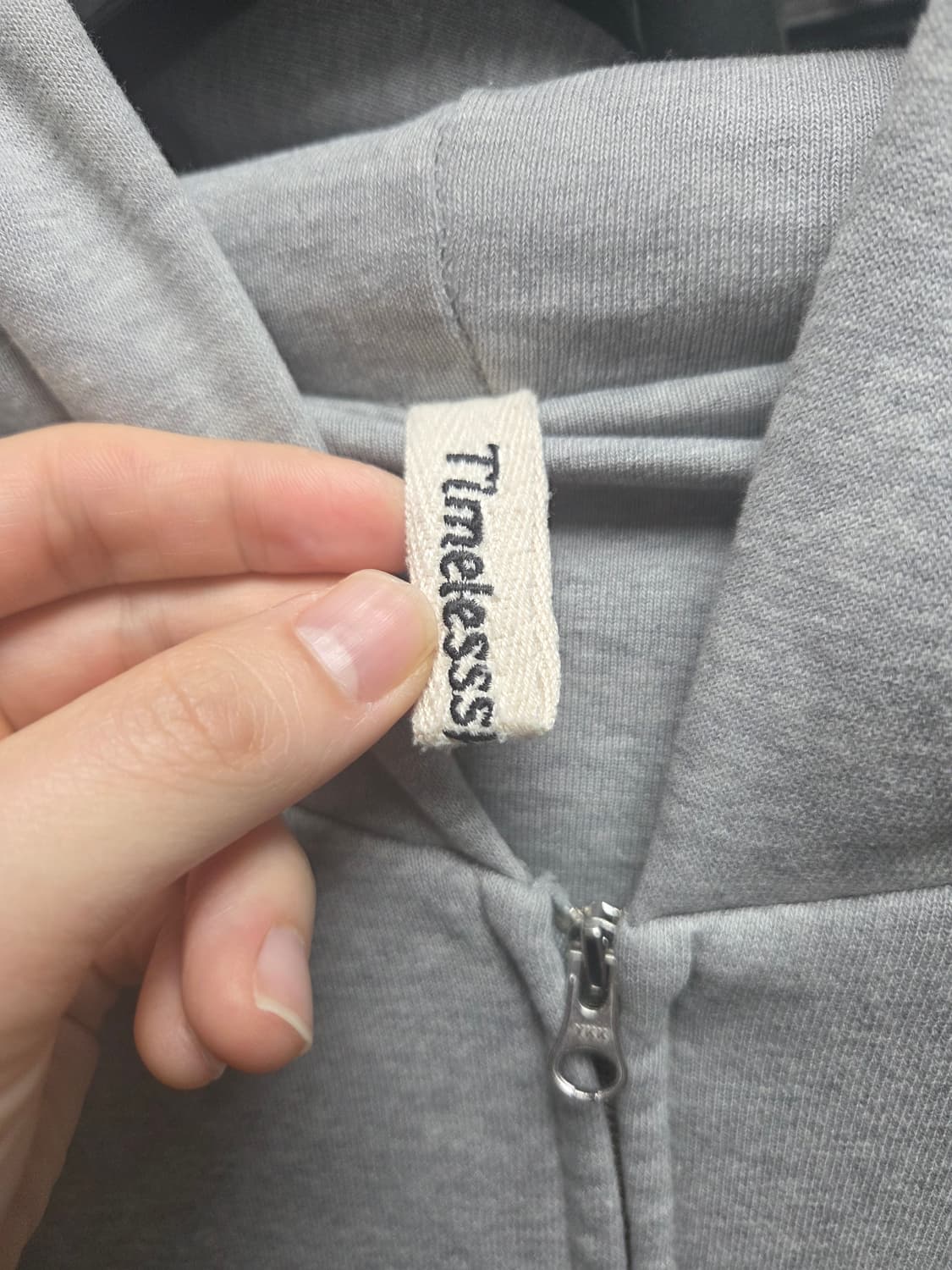 타임리스스포츠웨어 후드집업 2사이즈 상품이미지6