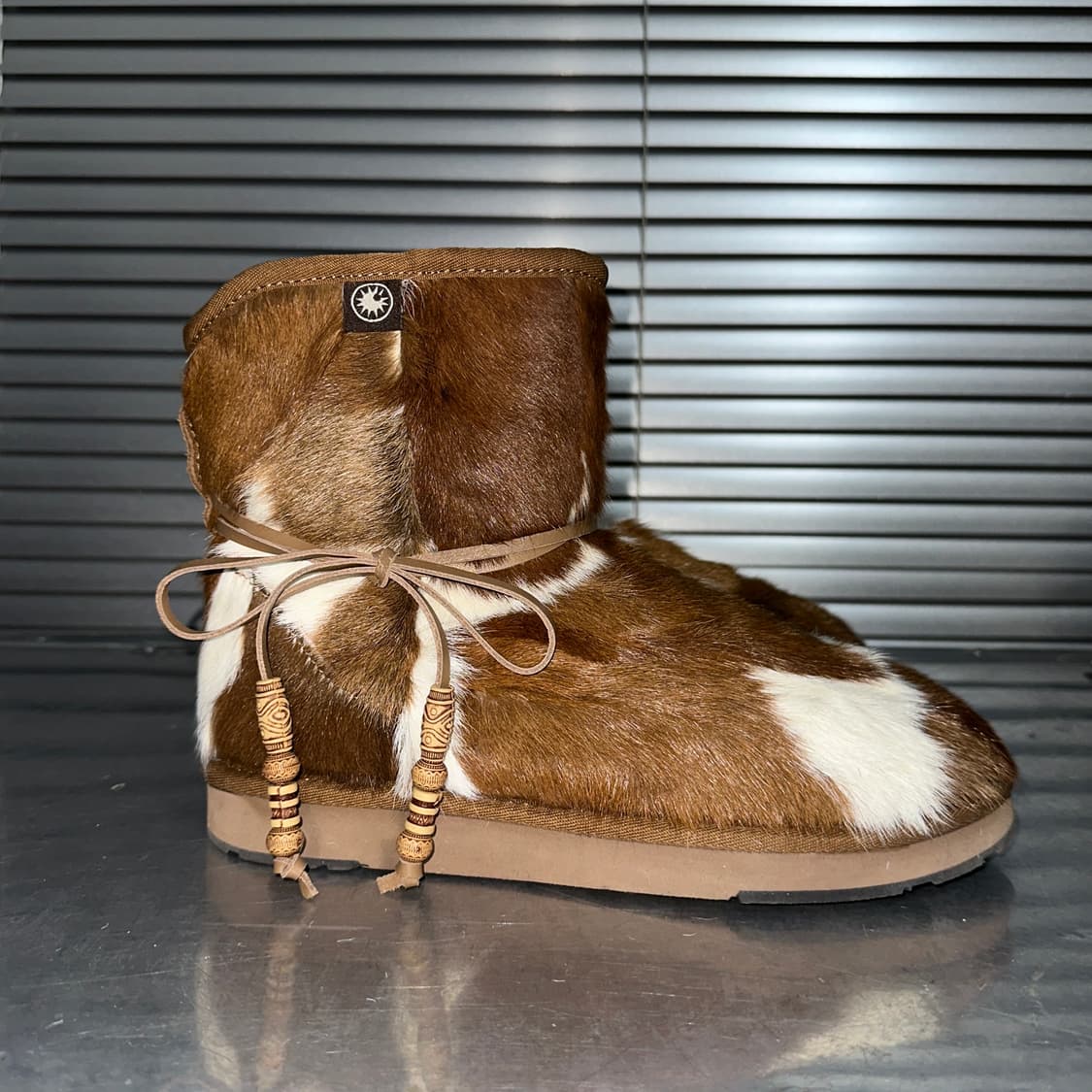 00s AU&MU 리얼 카우하이드 어그 부츠 상품이미지4