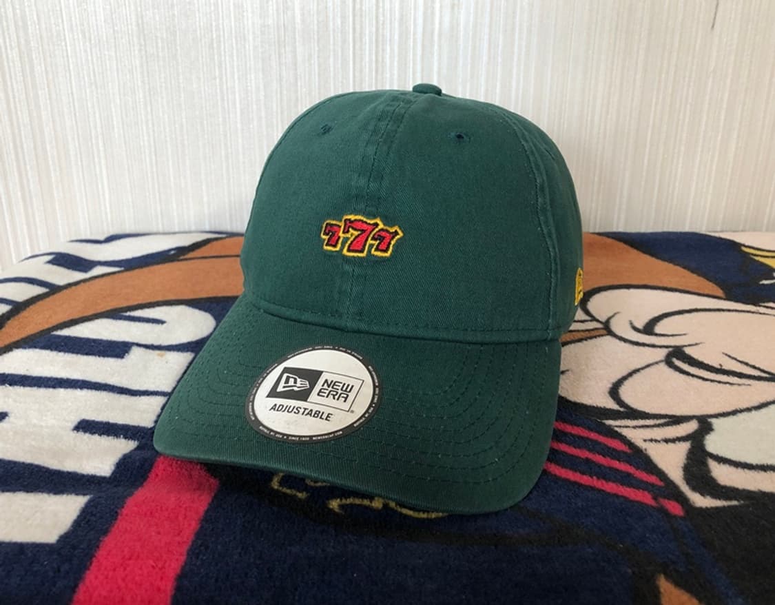 뉴에라 777 잭팟볼캡/모자/다크그린 상품이미지1