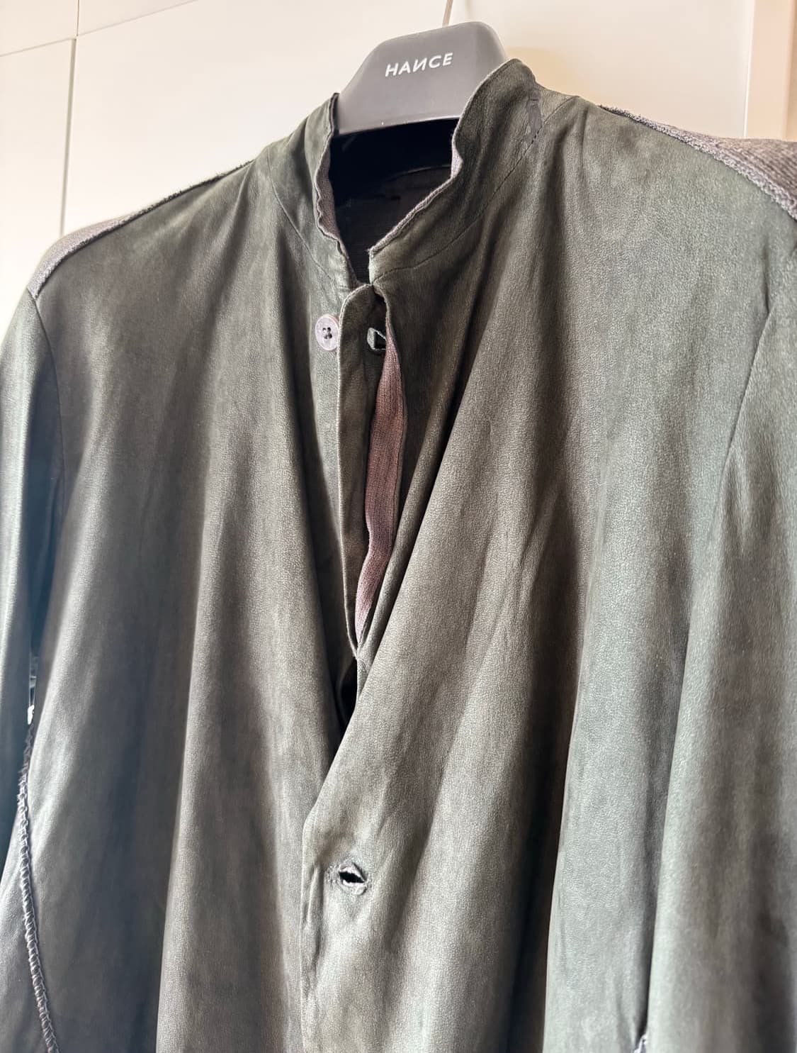 Transit Leather Knit Jacket 상품이미지2