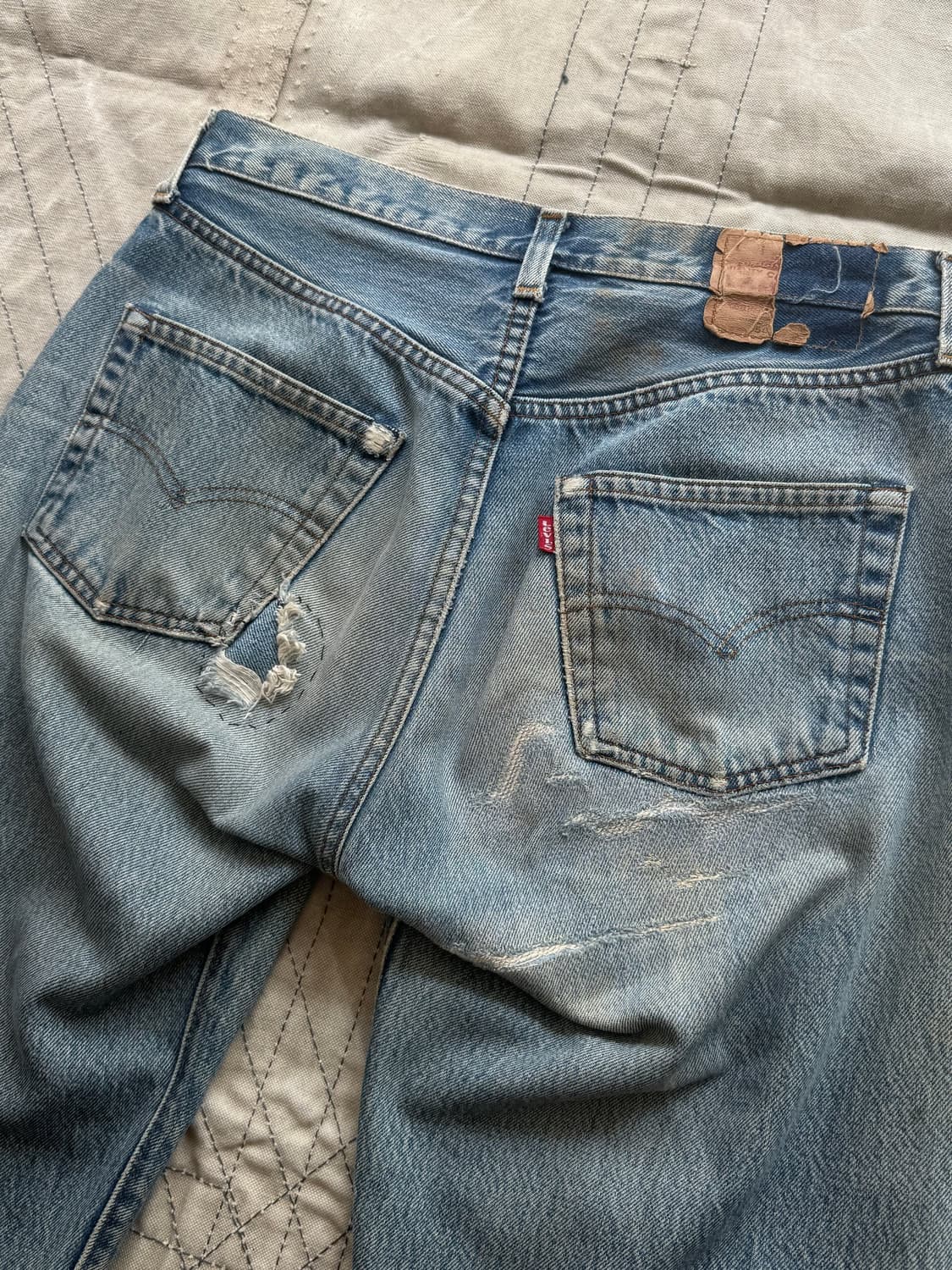 80s Levis 501 Selvedge Denim Pants 상품이미지9