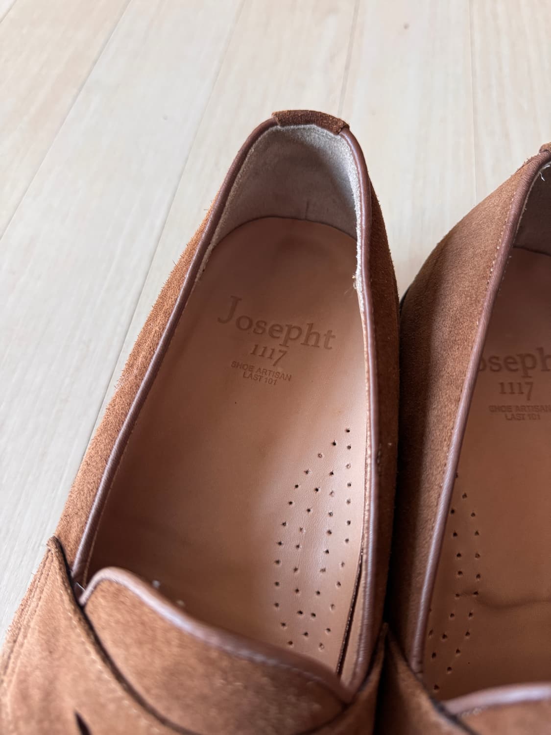 조셉트 JOSEPHT 스웨이드 로퍼 265 상품이미지4