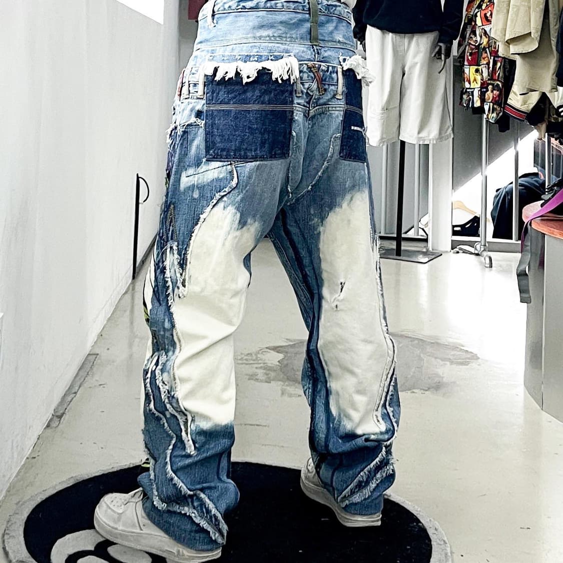 크레이지 리메이크 커스텀 팬츠 상품이미지3