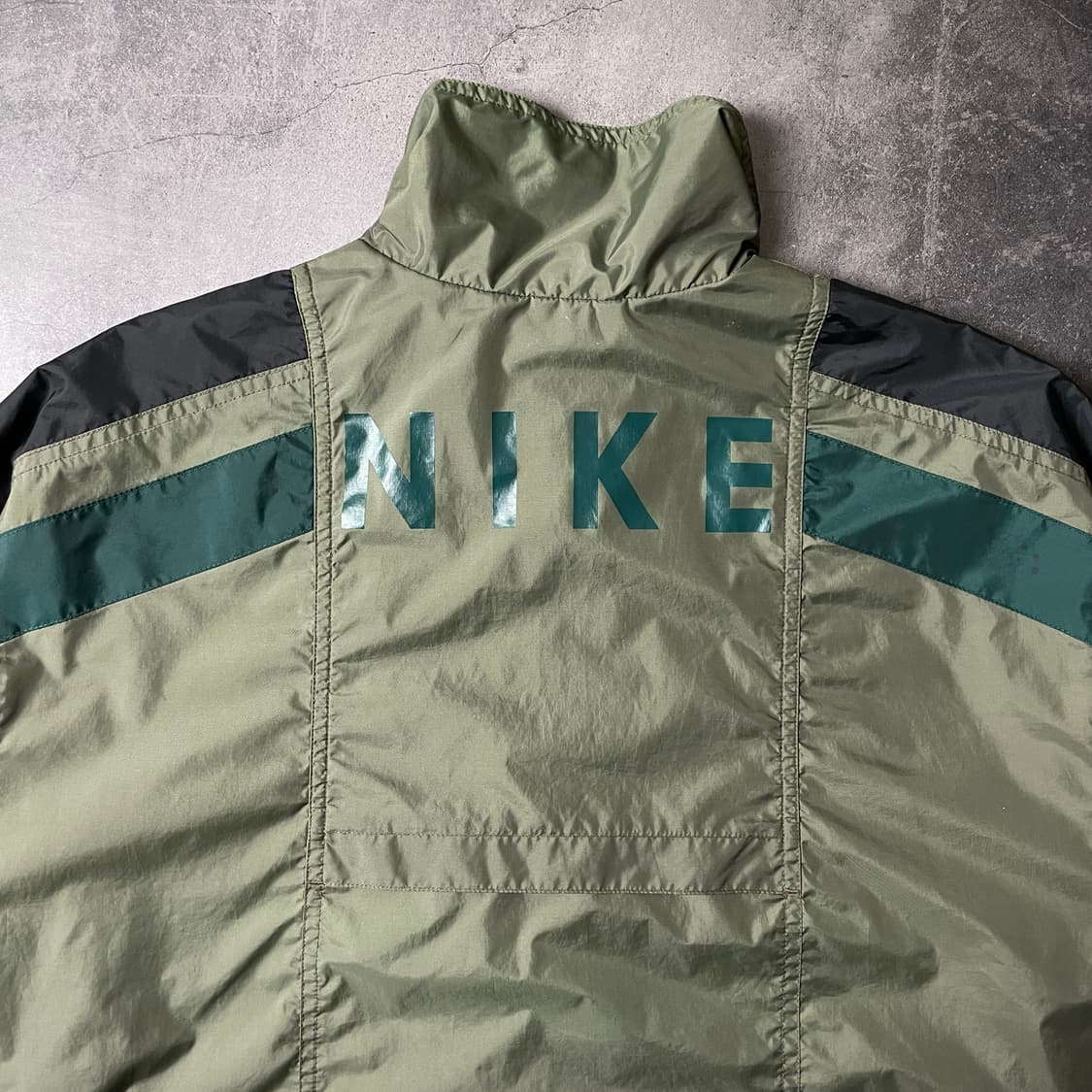 NIKE 1990s 나이키 빈티지 카키 윈드브레이커 A00387 상품이미지7
