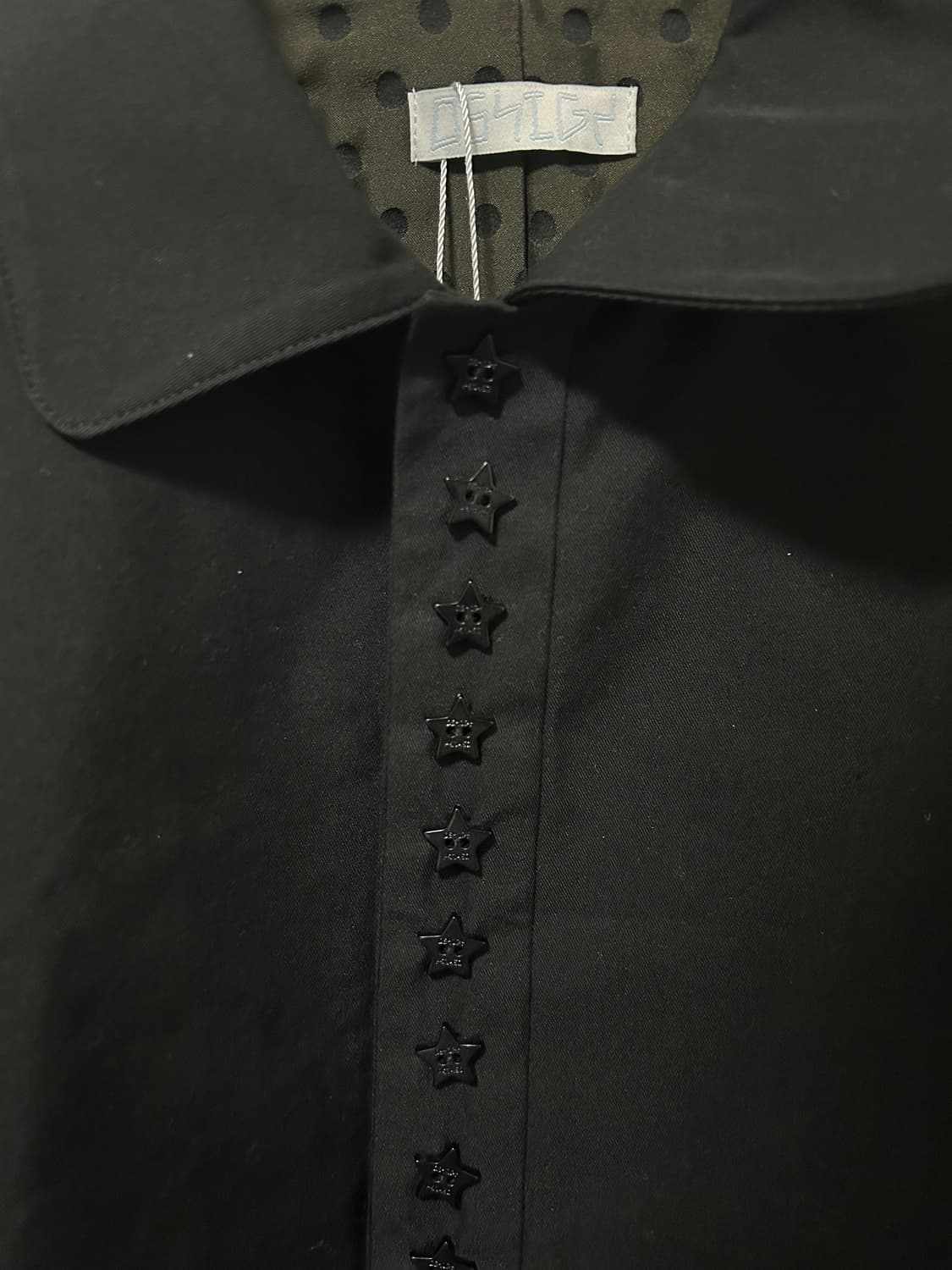 오스하이 스타 별 단추 셔츠자켓 택달린 새상품 (단종 제품) 오쉬하이 상품이미지5