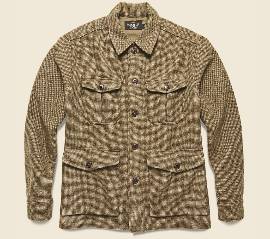 더블알엘 RRL BRANSON TWEED OVERSHIRT(XL) 상품이미지1