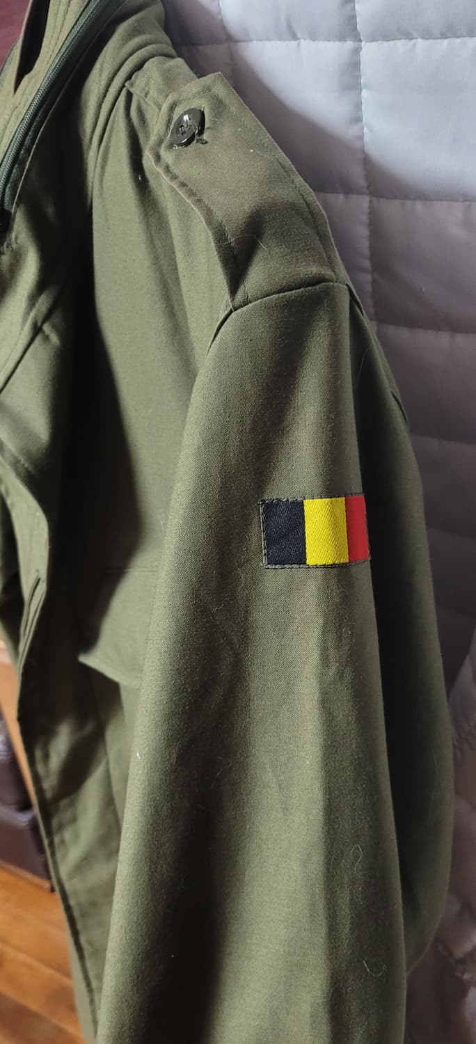 벨기에군 M88 필드 코트 1989년 상품이미지2
