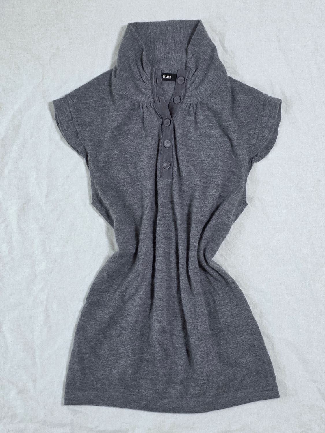 SYSTEM 시스템 캐시미어 100 프릴 니트 상품이미지1