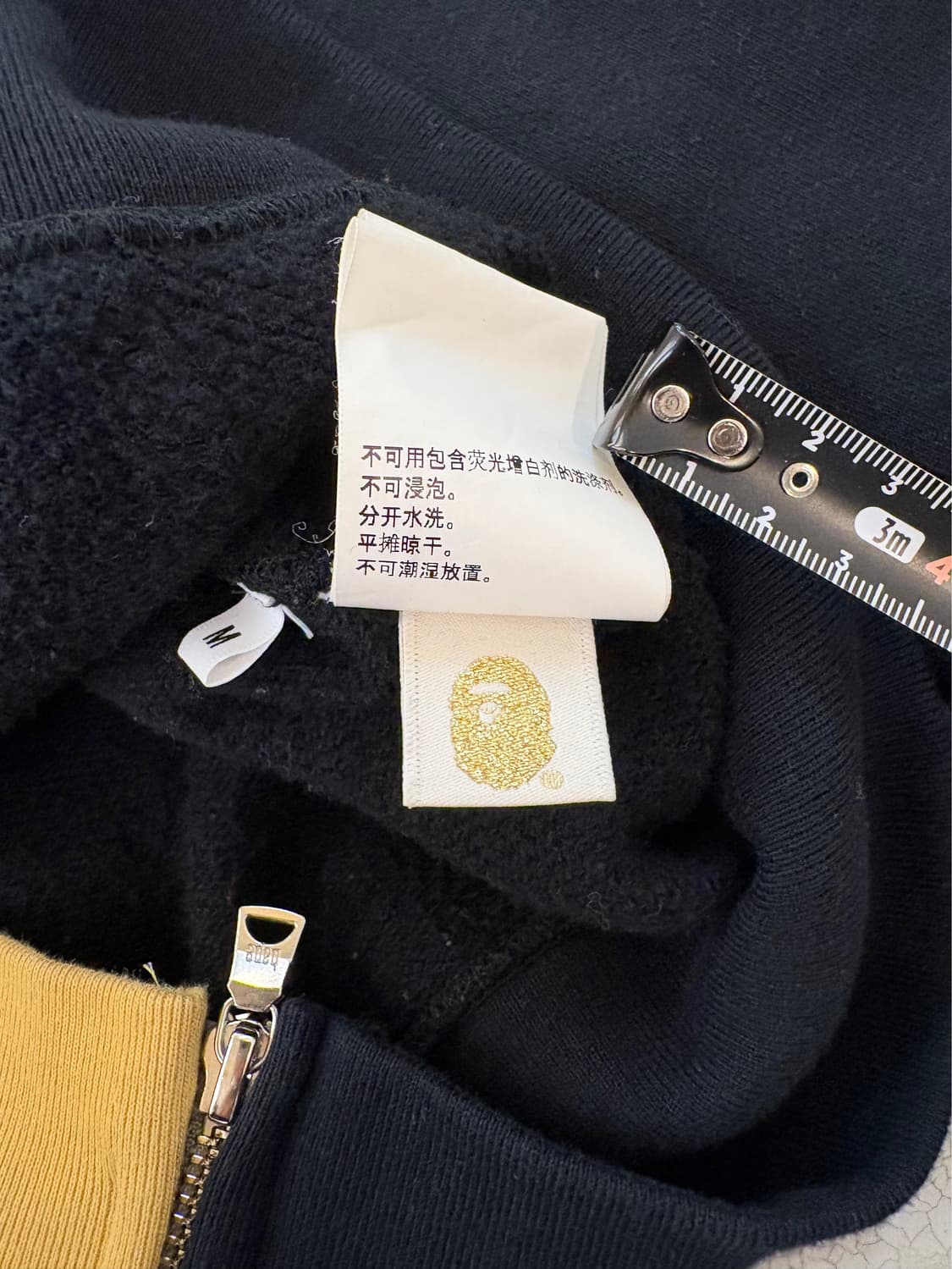 베이프 샤크 풀집 후디 – 1st 카모 × 블랙 상품이미지4