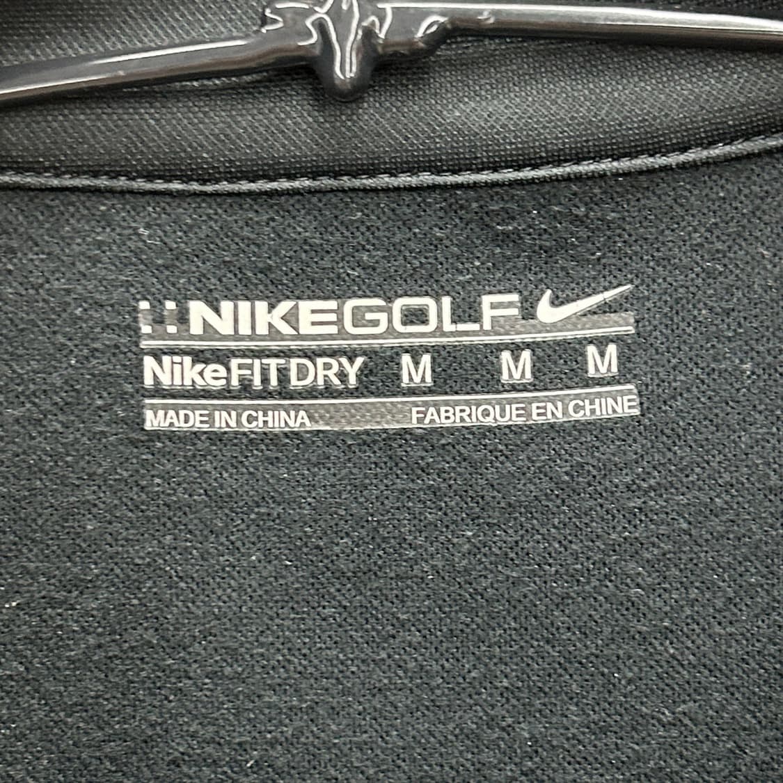나이키 골프 블랙 반목 반집업 져지 M 상품이미지6