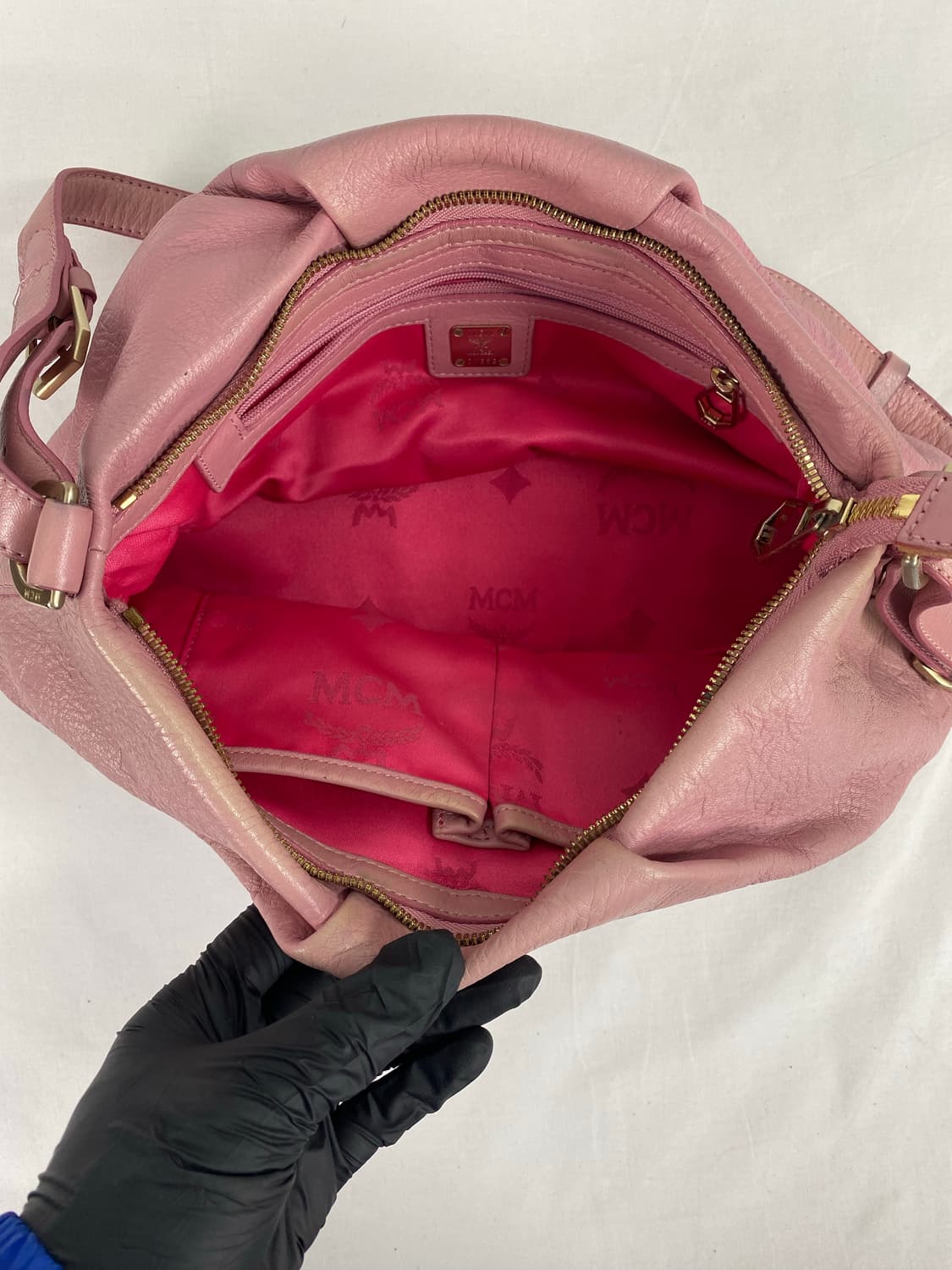 MCM 엠씨엠 레더 크로스바디 숄더백 토트백 <84> 상품이미지7