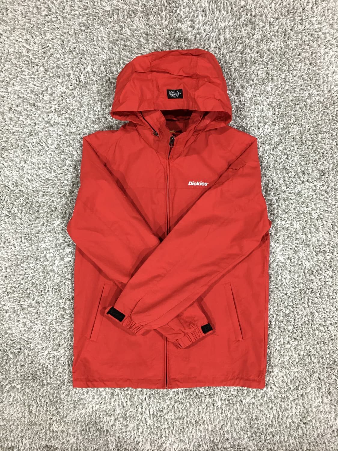 디키즈 빨간색 후드 바람막이 자켓 상품이미지1