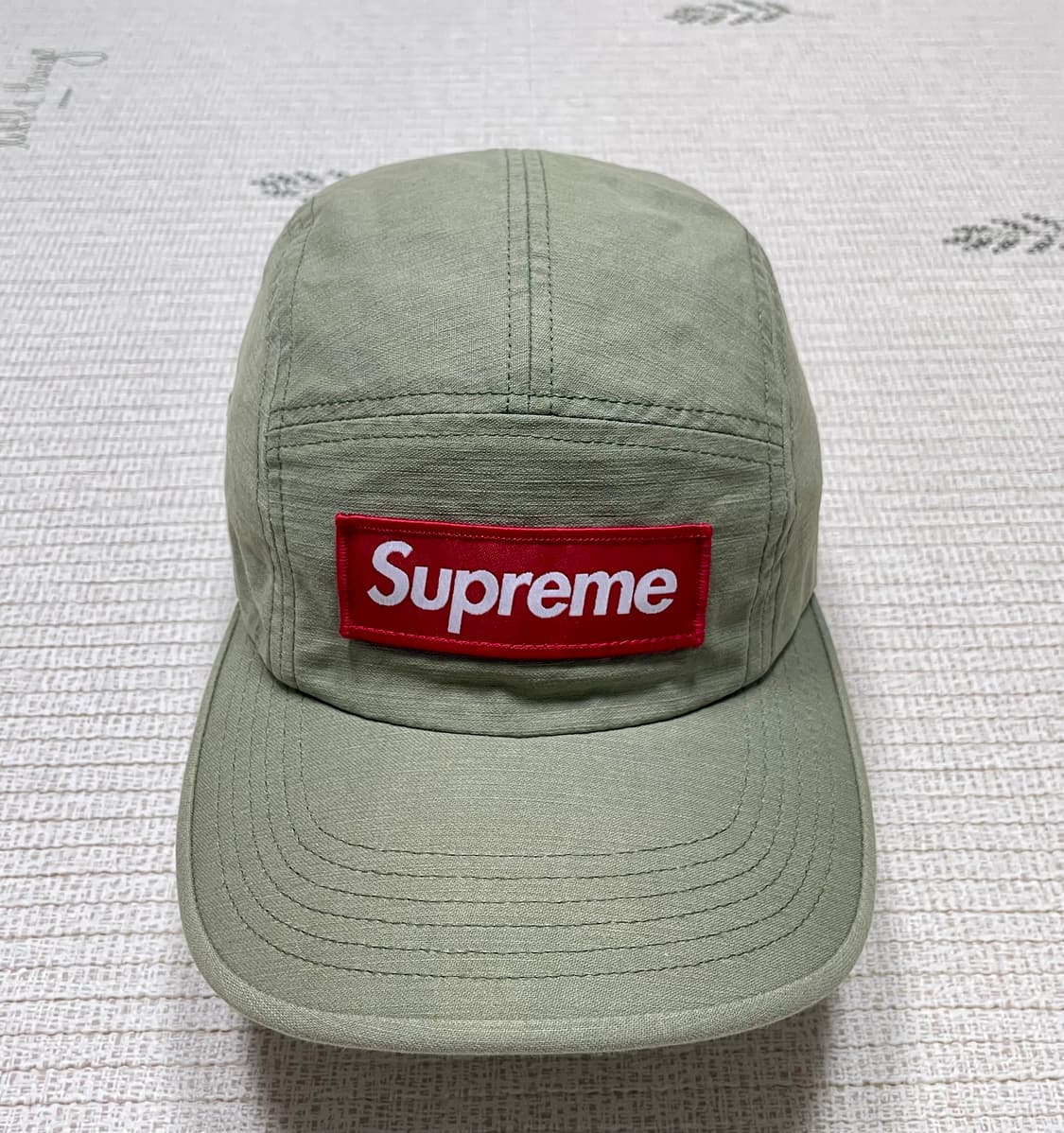 20fw 슈프림 밀리터리 캠프캡 올리브 상품이미지1