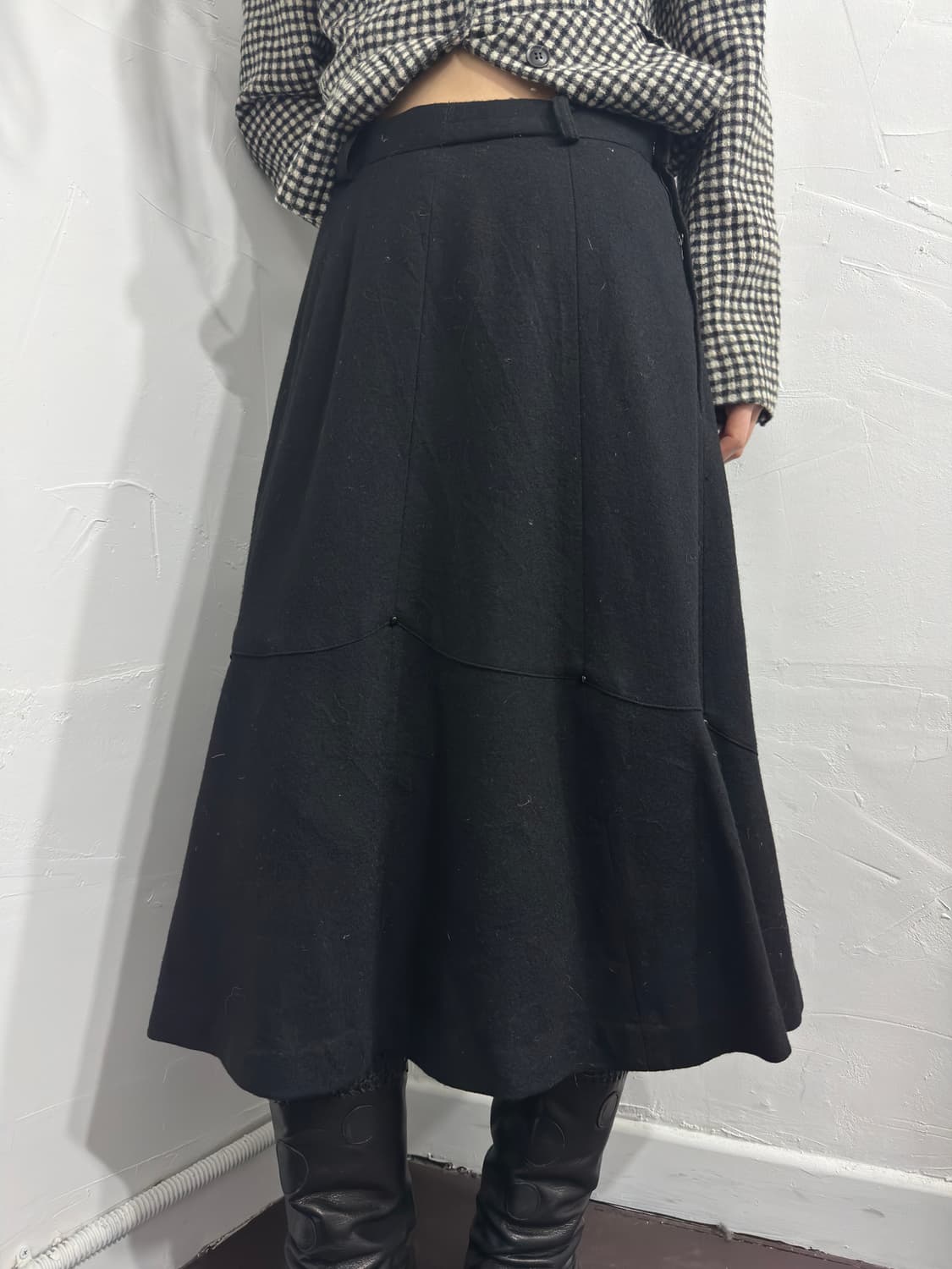 wool skirt 상품이미지1
