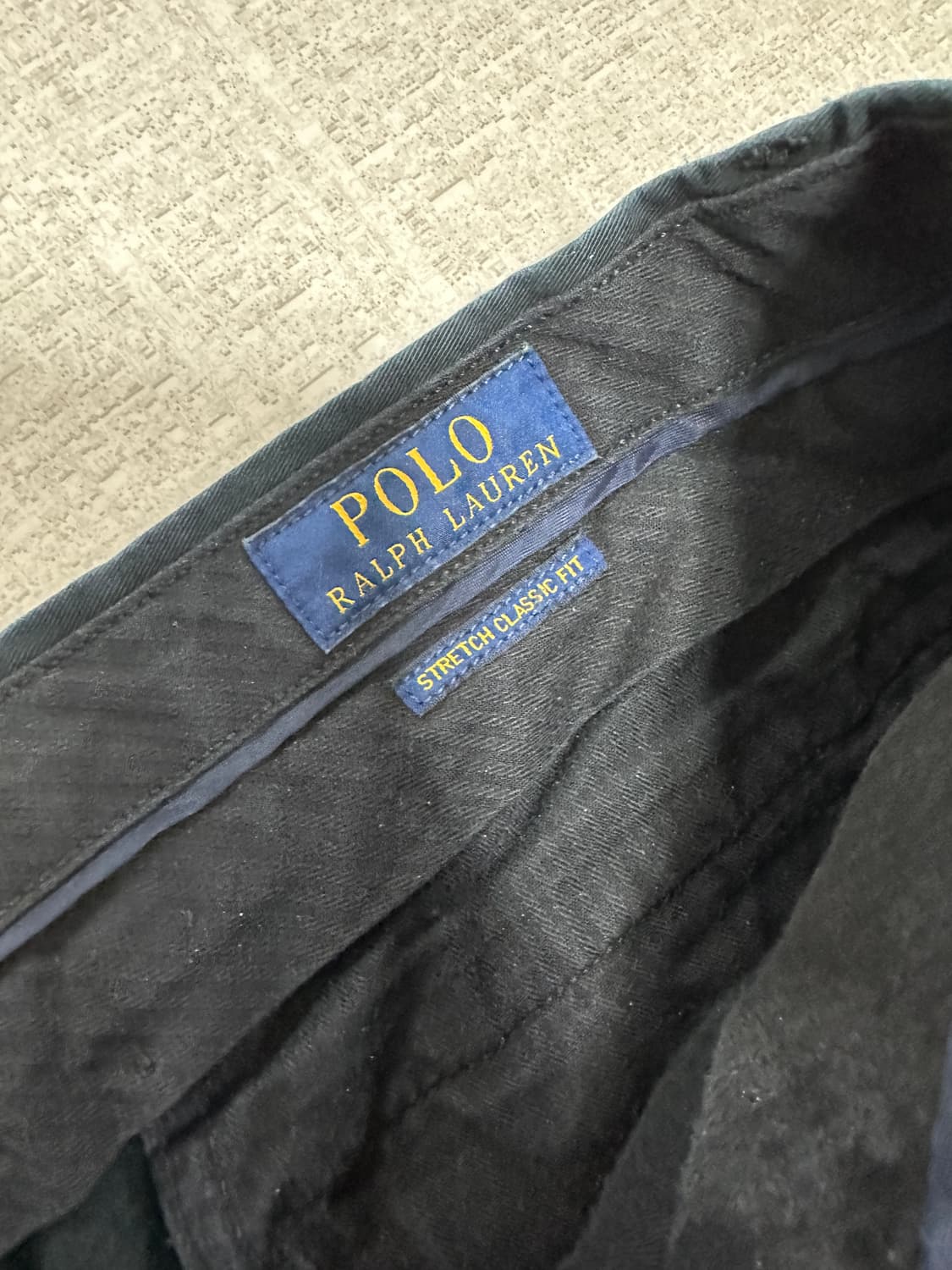 폴로 클래식핏 팬츠 네이비 상품이미지5