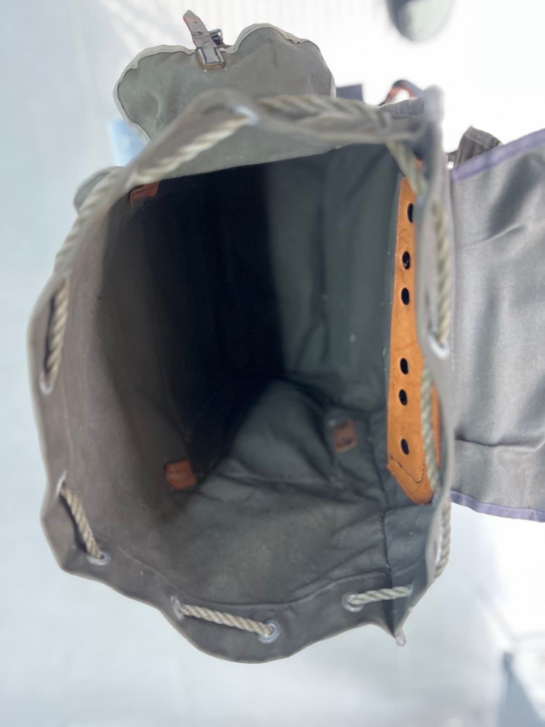 60년대 독일군 캔버스 배낭 상품이미지10