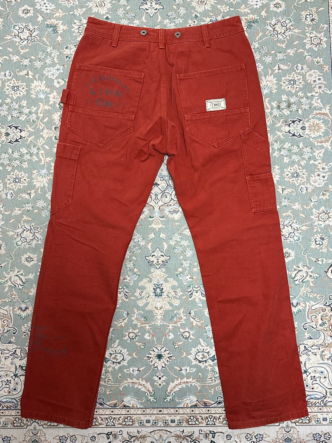 (32)아비렉스 카펜터 레터링 팬츠 상품이미지2