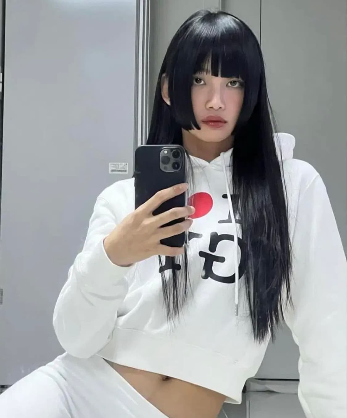 글로니 gy후드티 블랙 상품이미지4
