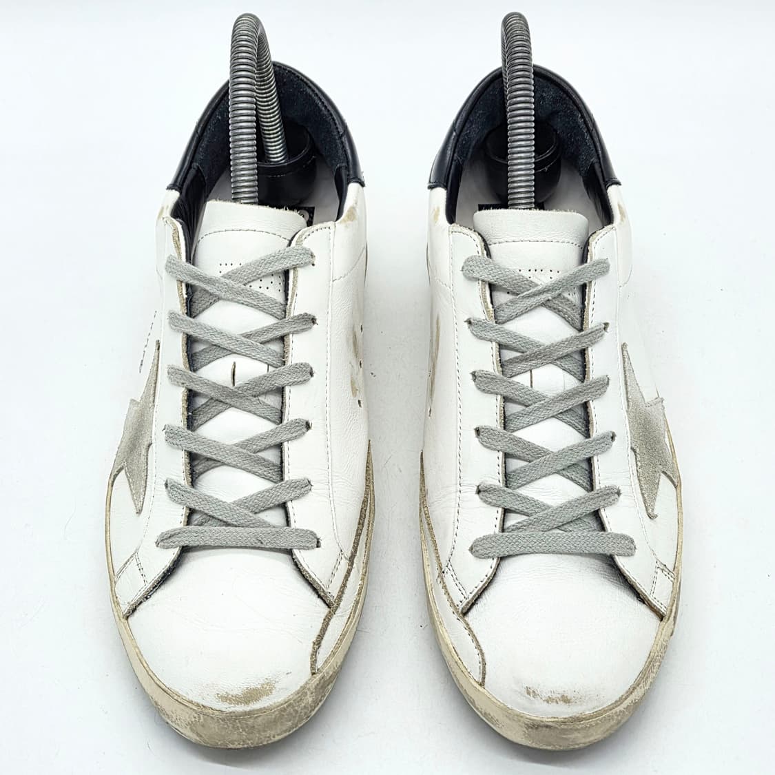 골든구스 우먼스 슈퍼스타 흰/검 (39) 상품이미지4