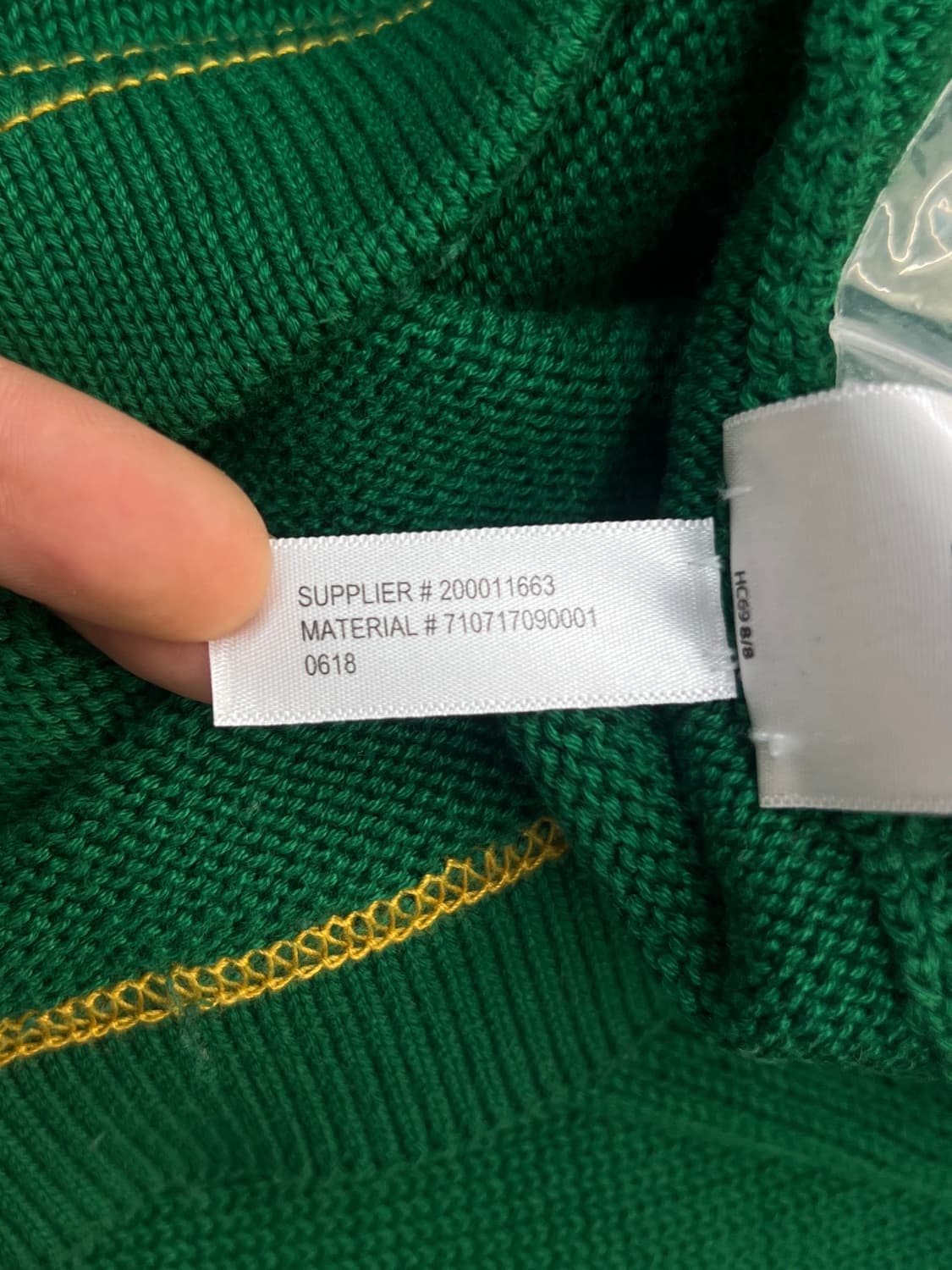 폴로 랄프로렌 아플리케 바시티 숄카라 가디건 상품이미지6