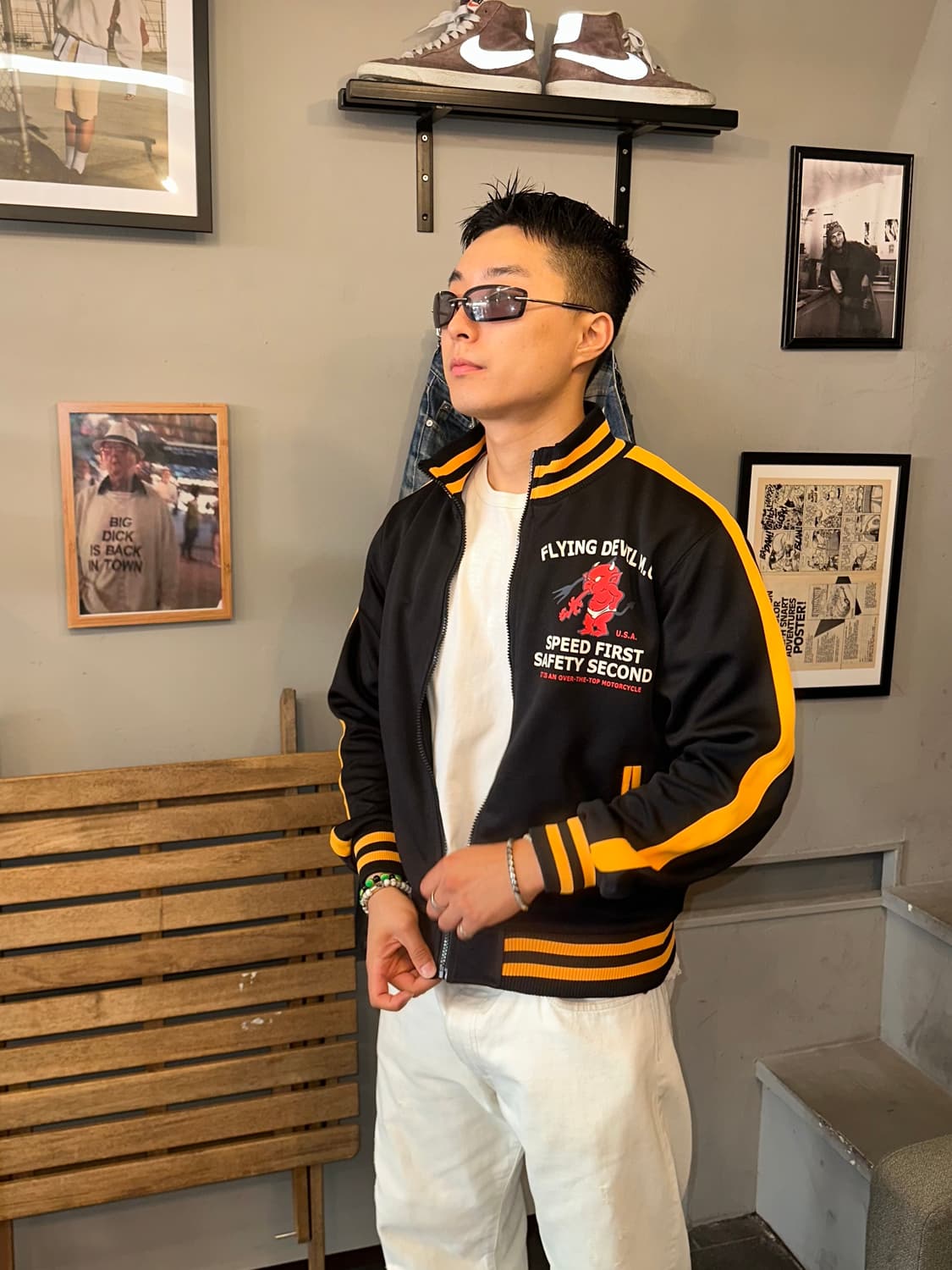 Ted Company flying devil M.C logo jersey 상품이미지3