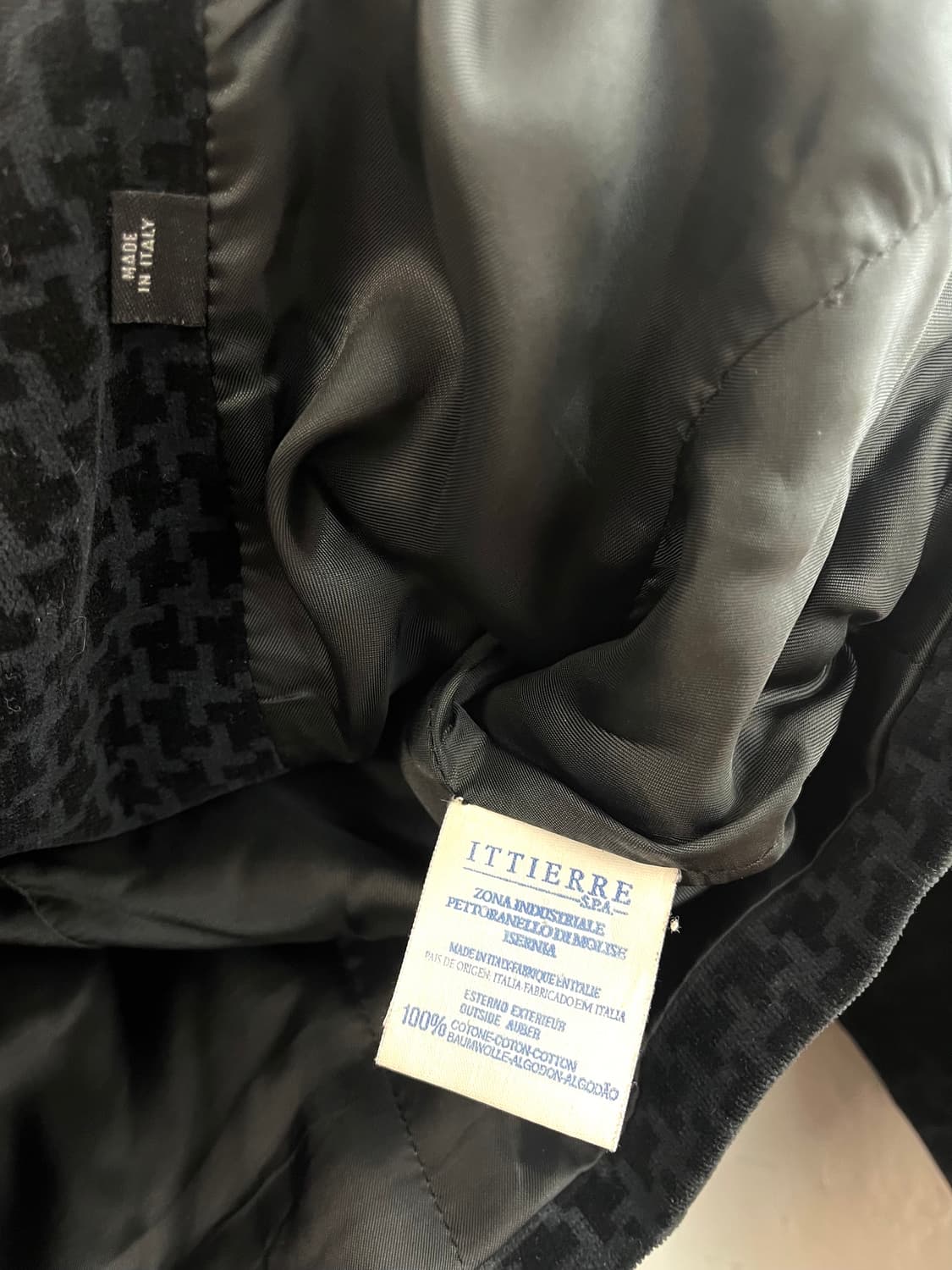 베르수스 베르사체 아카이브 벨루어 하운드 투스 자켓 상품이미지5