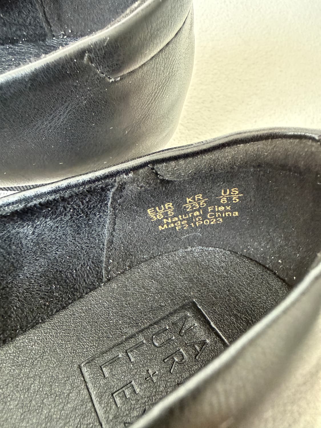 [235]Pre owned 레더 플랫슈즈 상품이미지9