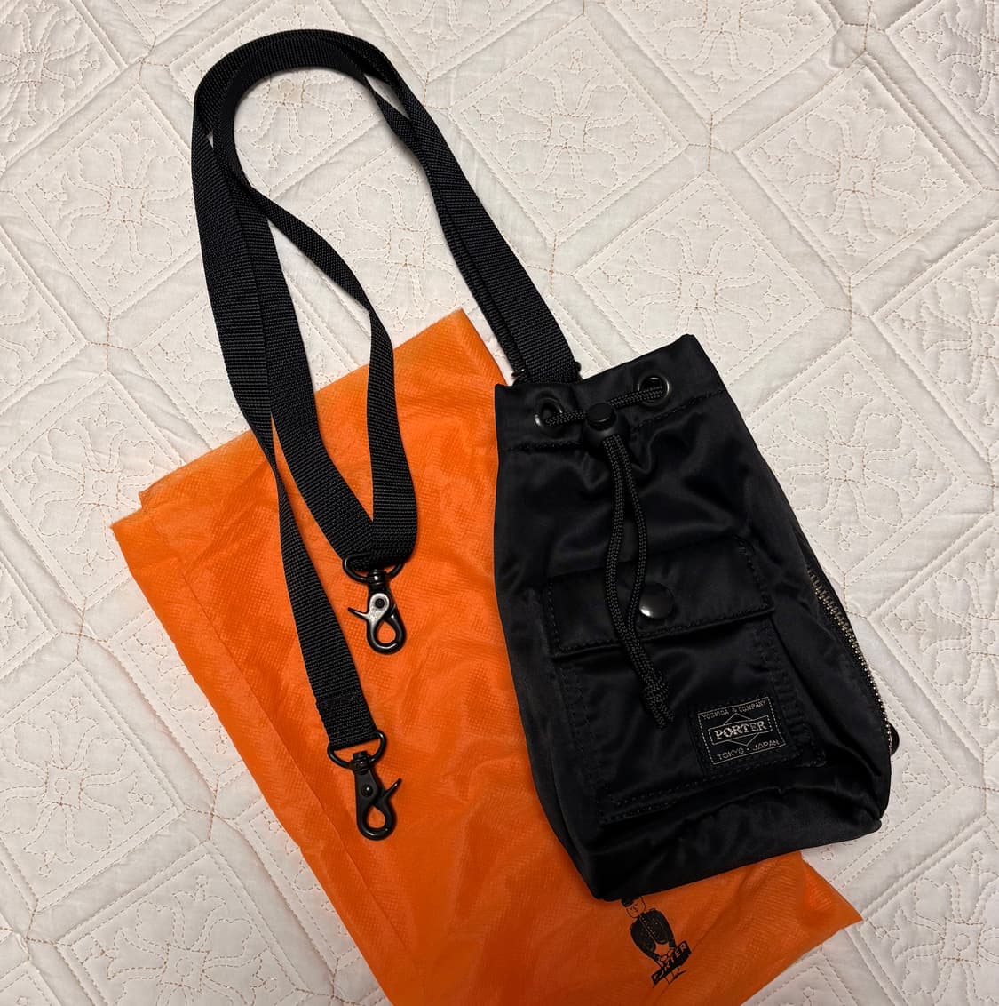 요시다 포터 미니 하울 본삭 블랙 상품이미지1