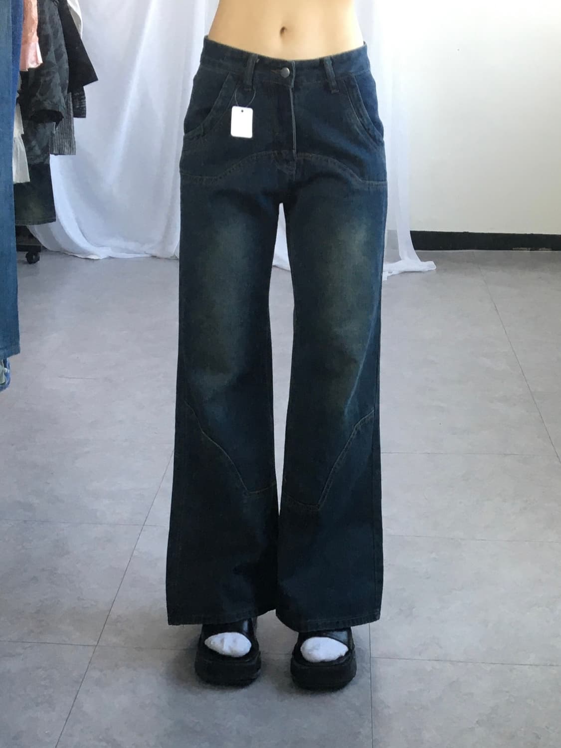 Western mood denim pants 상품이미지1