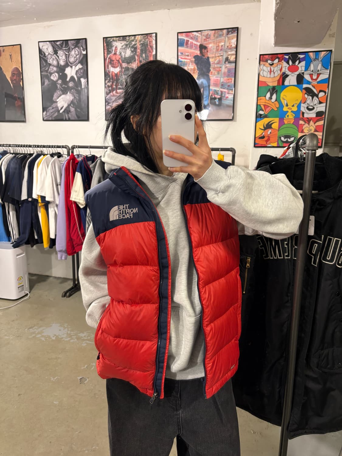 노스페이스 패딩조끼 상품이미지2