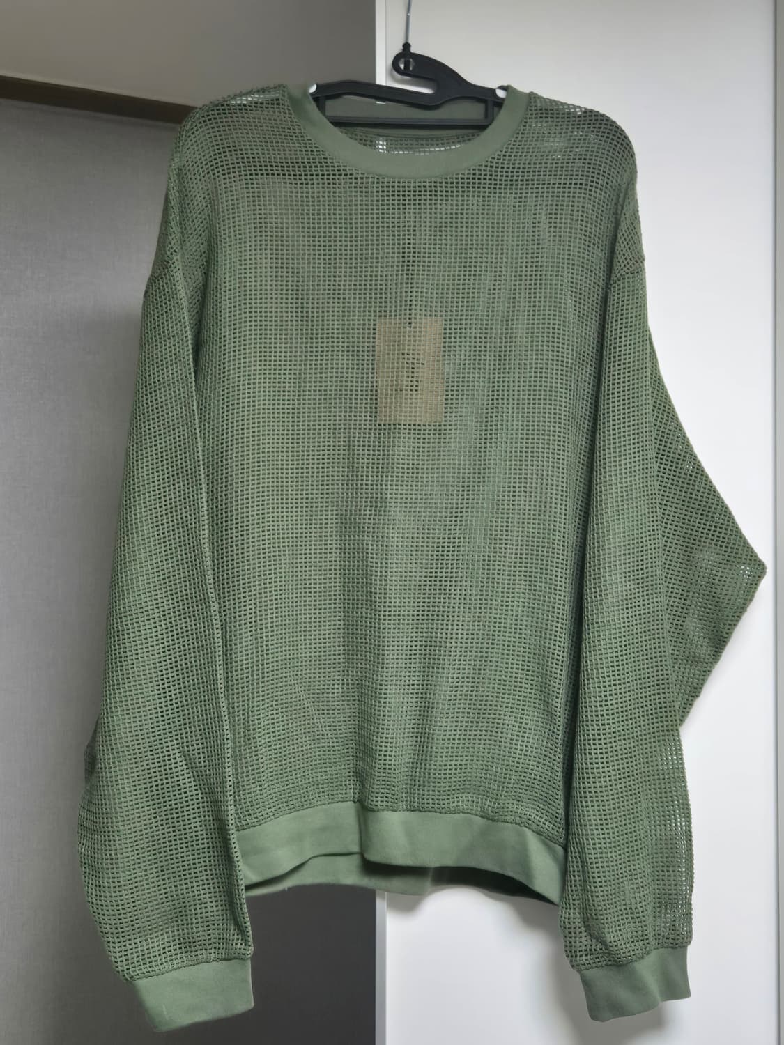 [택달린 새상품] 스투시 코튼 메쉬 롱 슬리브 크루넥 상품이미지2